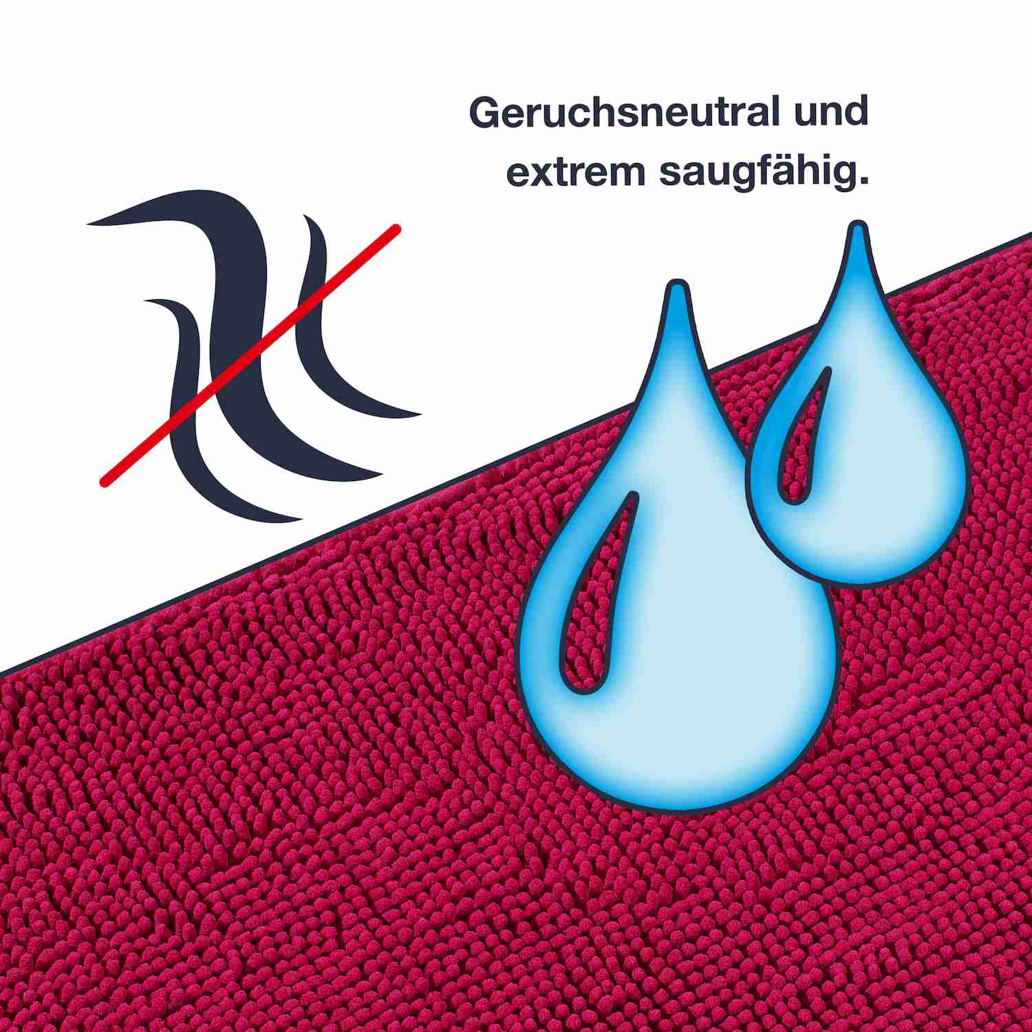 Badteppich PARIS • Weiche Badematte• 5 Größen • zum Set kombinierbar - WohnDirect.com - Heimtextilien für stilvolles Wohnambiente