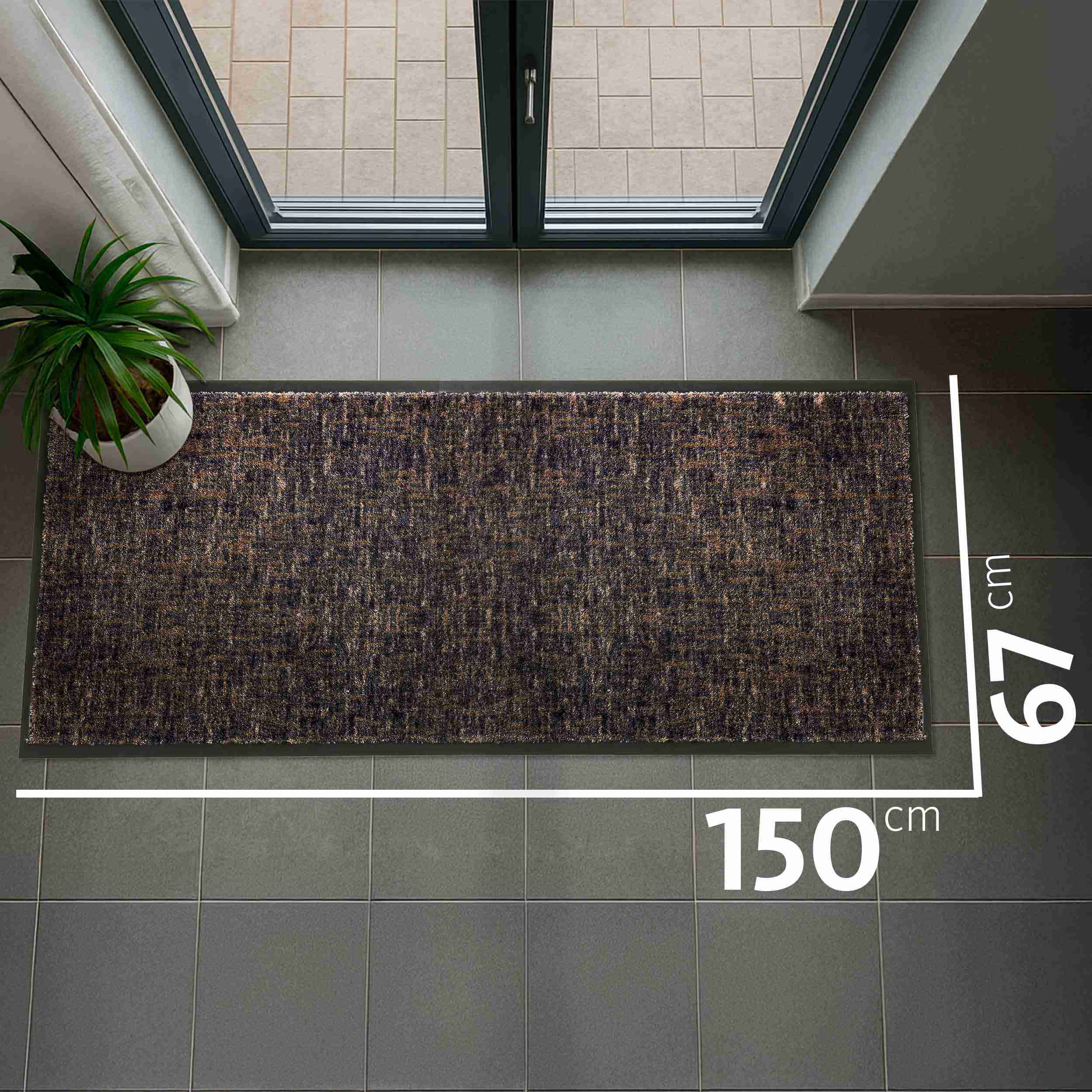 SCHÖNER WOHNEN Fußmatte MIAMI • waschbar