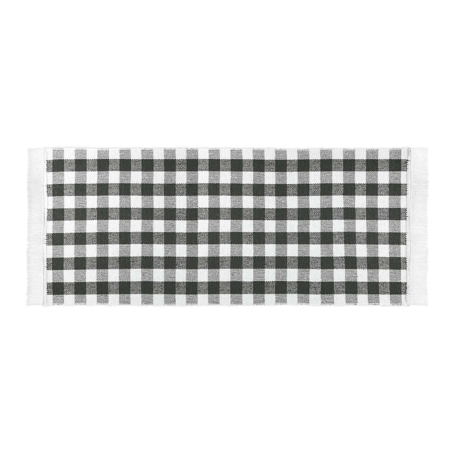 Küchenteppich Matrix Kariert • 100% Baumwolle • 3 Größen - WohnDirect.com - Heimtextilien für stilvolles Wohnambiente