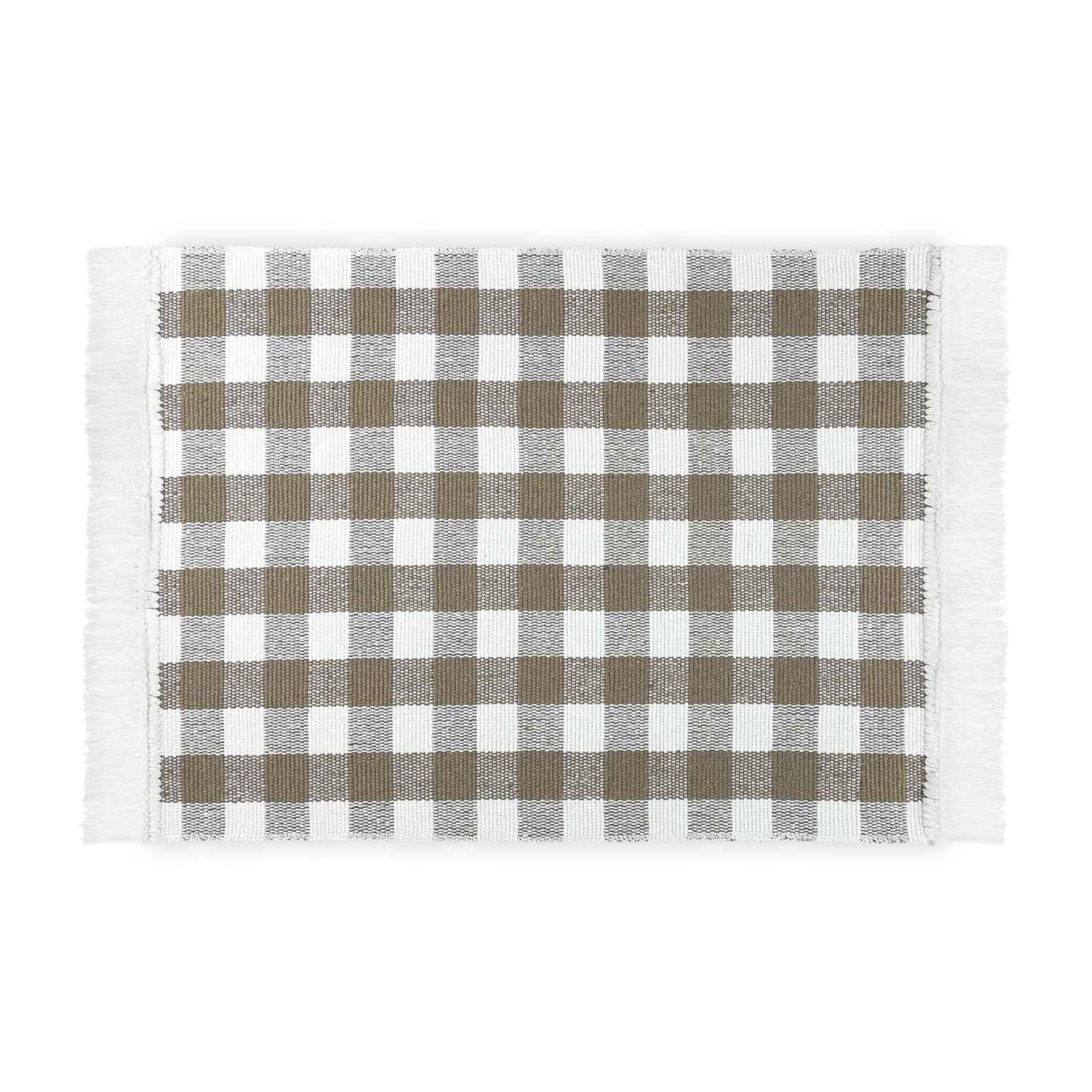 Küchenteppich Matrix Kariert • 100% Baumwolle • 3 Größen - WohnDirect.com - Heimtextilien für stilvolles Wohnambiente