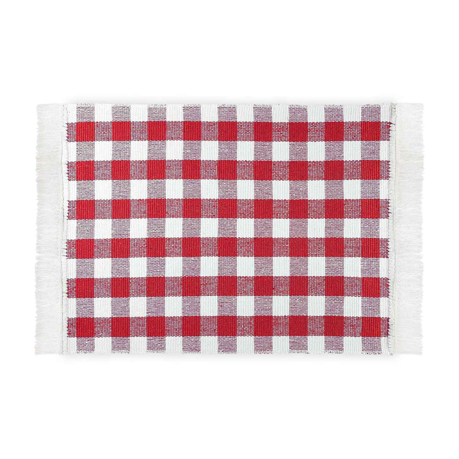 Küchenteppich Matrix Kariert • 100% Baumwolle • 3 Größen - WohnDirect.com - Heimtextilien für stilvolles Wohnambiente