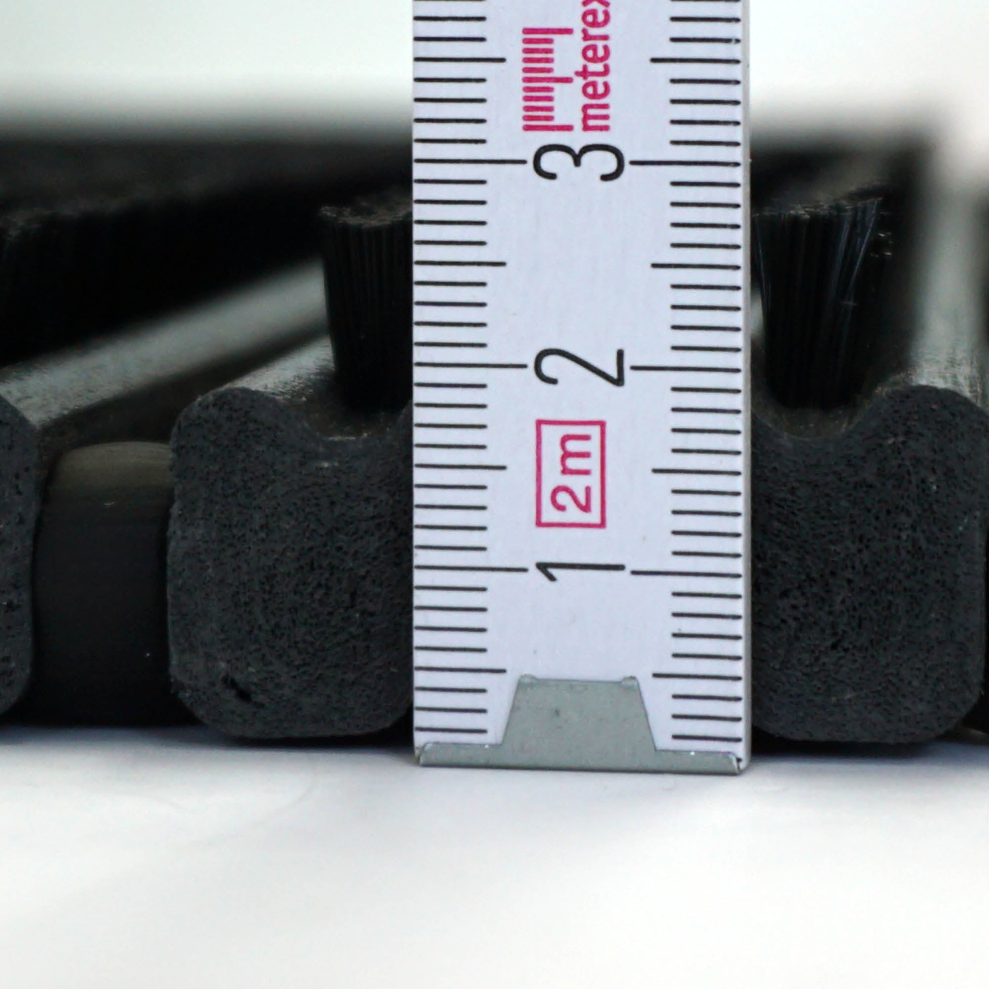 Fußmatte SUPER BRUSH – Aluminiumkante & Bürsten