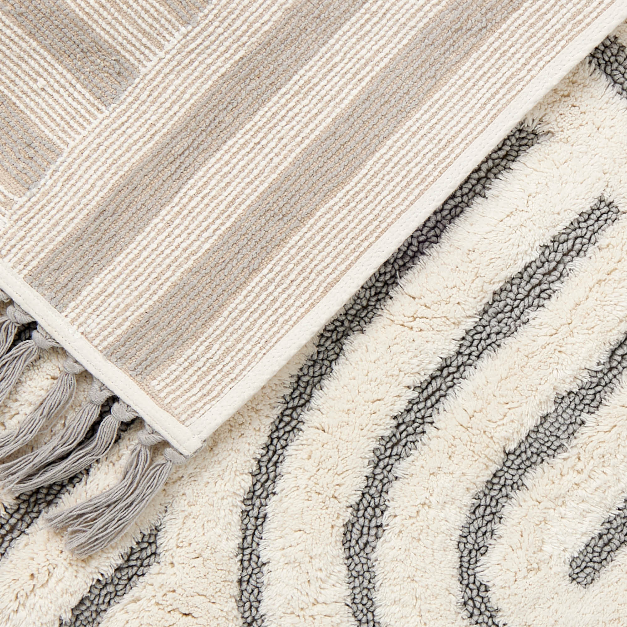 SCHÖNER WOHNEN Badteppich BAHAMAS • waschbar • aus Baumwolle