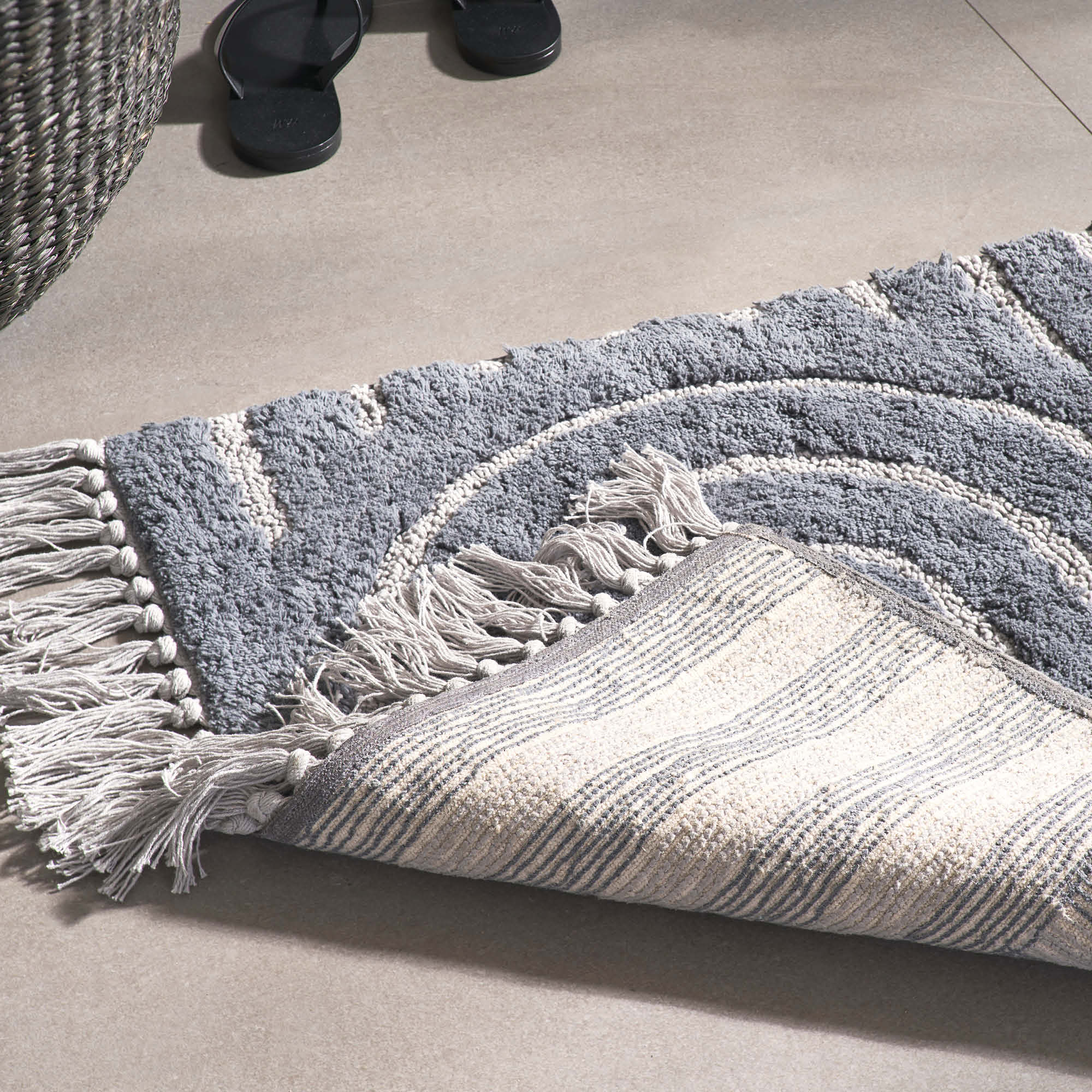 SCHÖNER WOHNEN Badteppich BAHAMAS • waschbar • aus Baumwolle