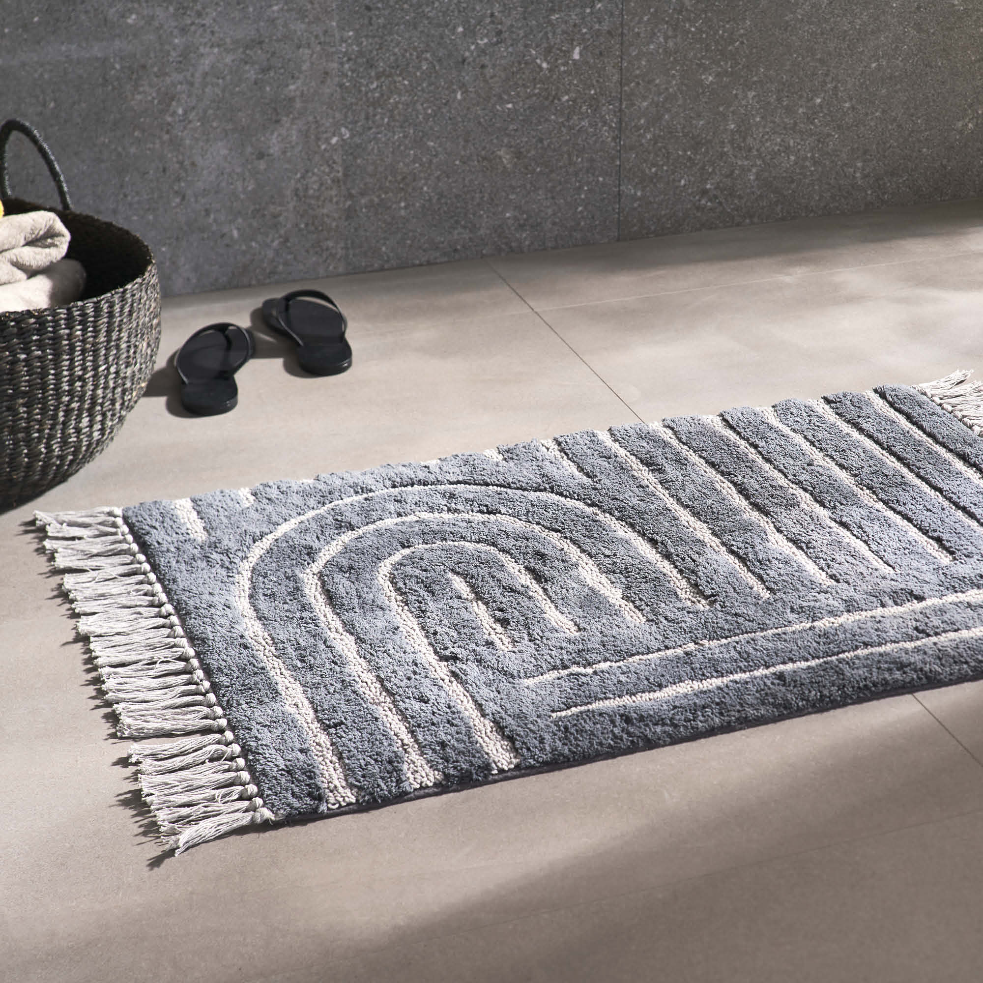 SCHÖNER WOHNEN Badteppich BAHAMAS • waschbar • aus Baumwolle