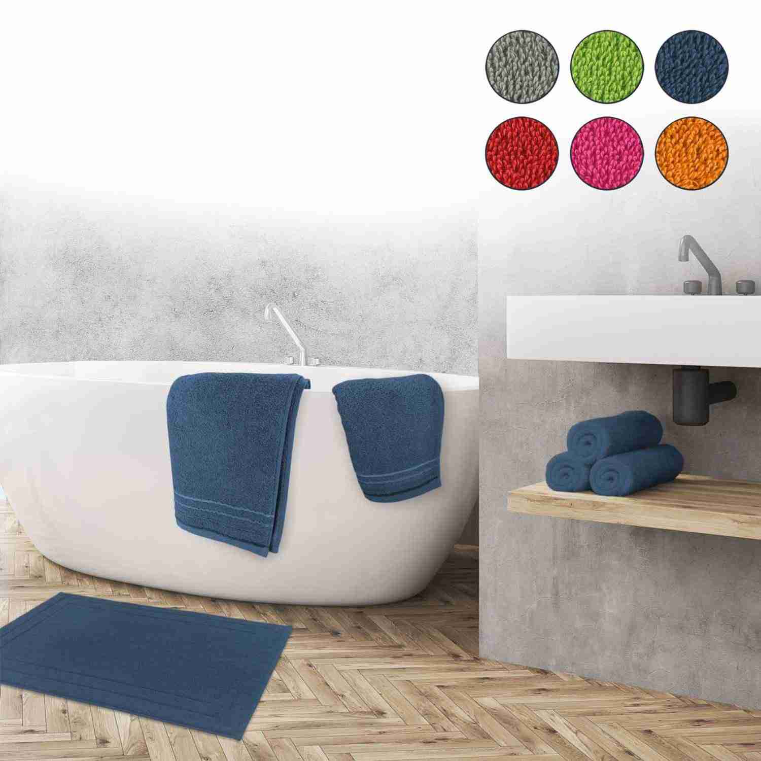Duschtuch "Jasmina" – Weich, Saugfähig und Pflegeleicht in 6 Farben - WohnDirect.com - Heimtextilien für stilvolles Wohnambiente