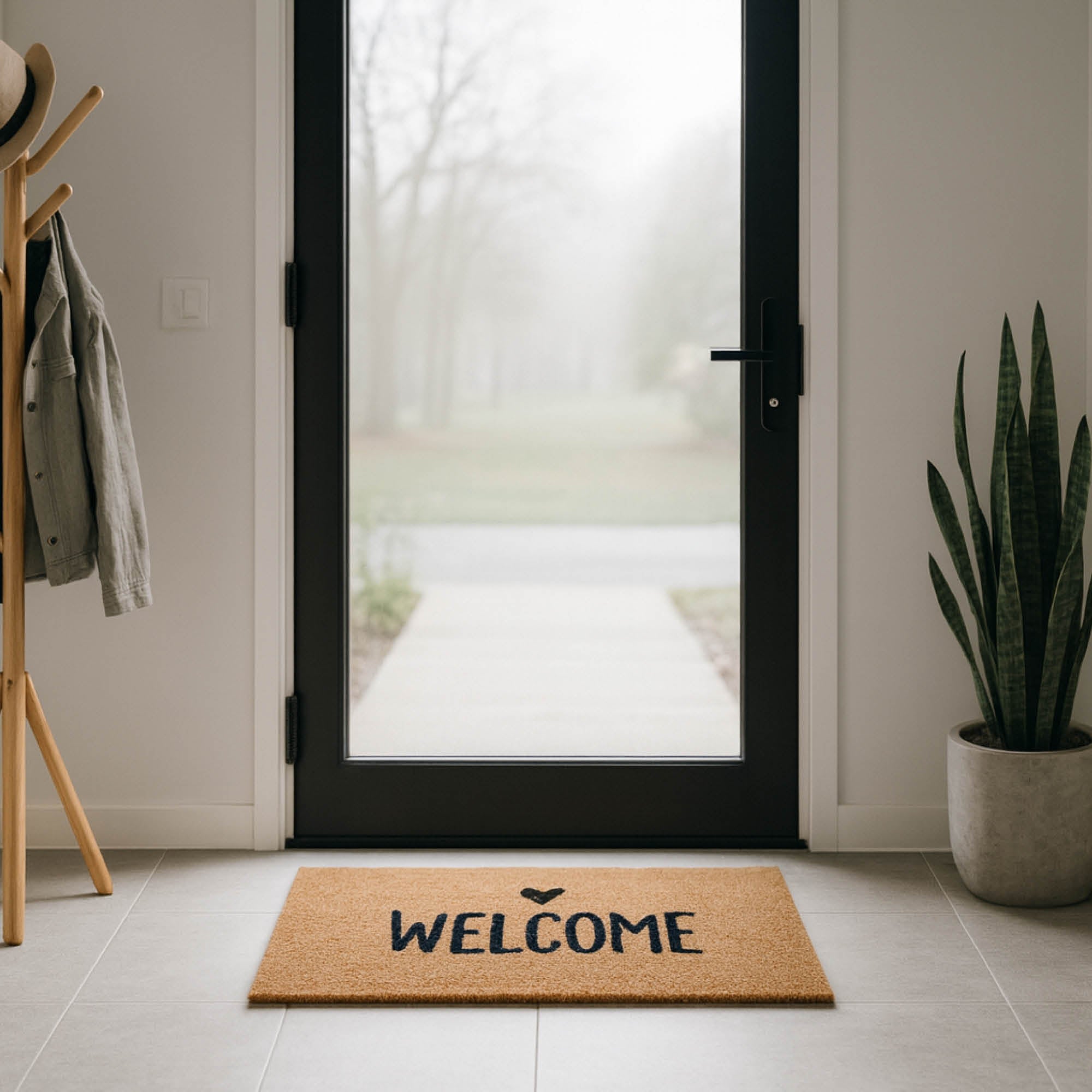 Fußmatte POWER FLOCK – robust & saugfähig