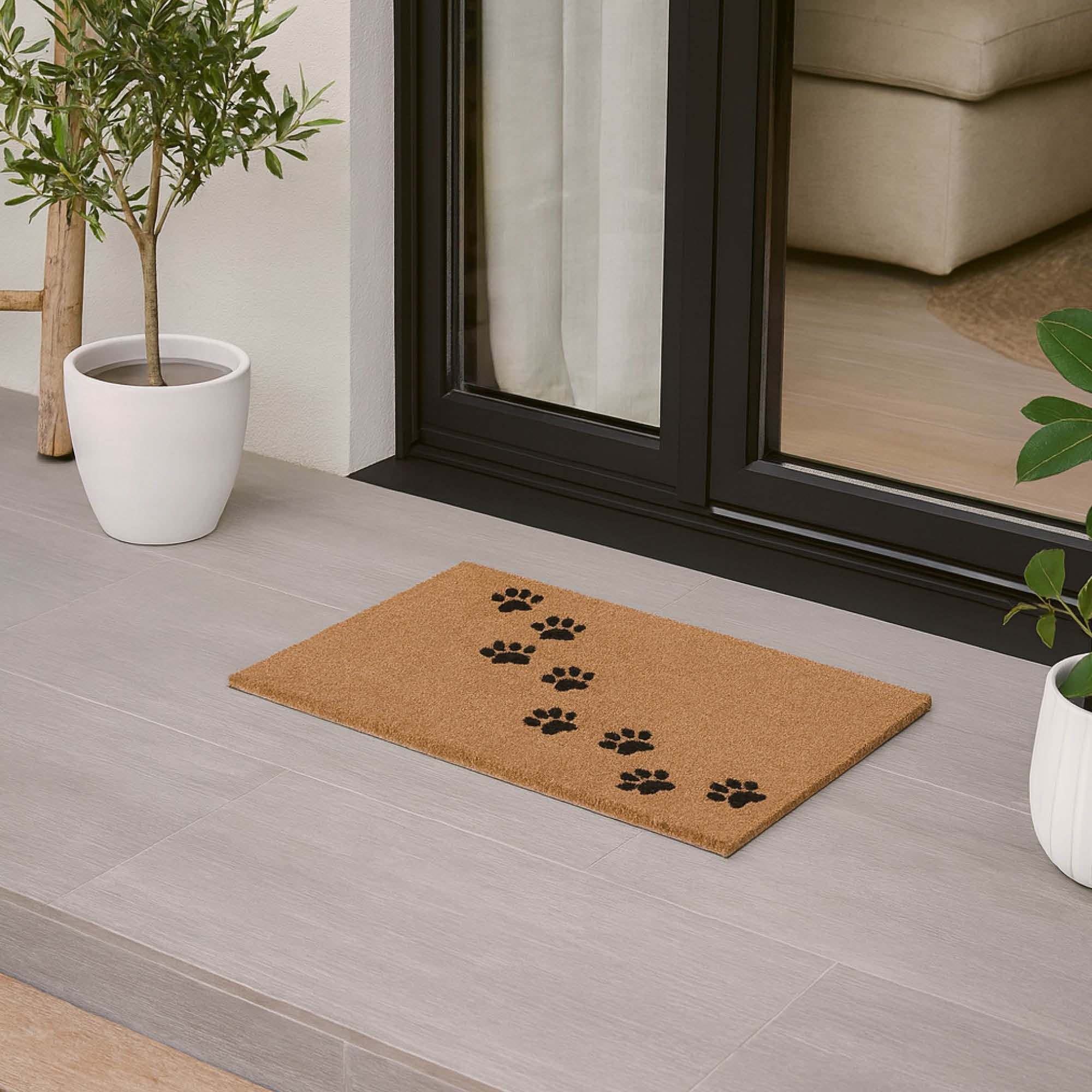 Fußmatte POWER FLOCK – robust & saugfähig