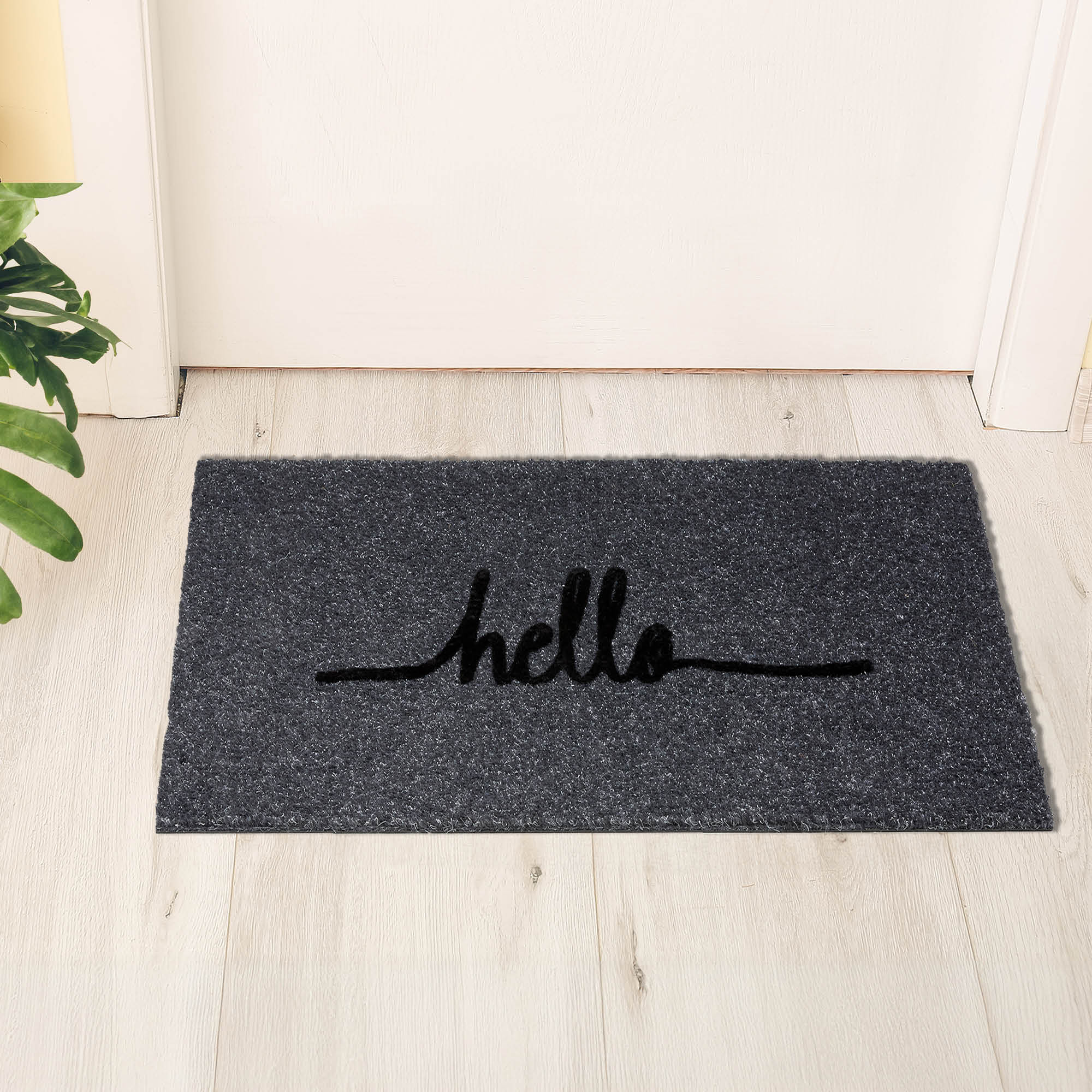 Fußmatte POWER FLOCK – robust & saugfähig