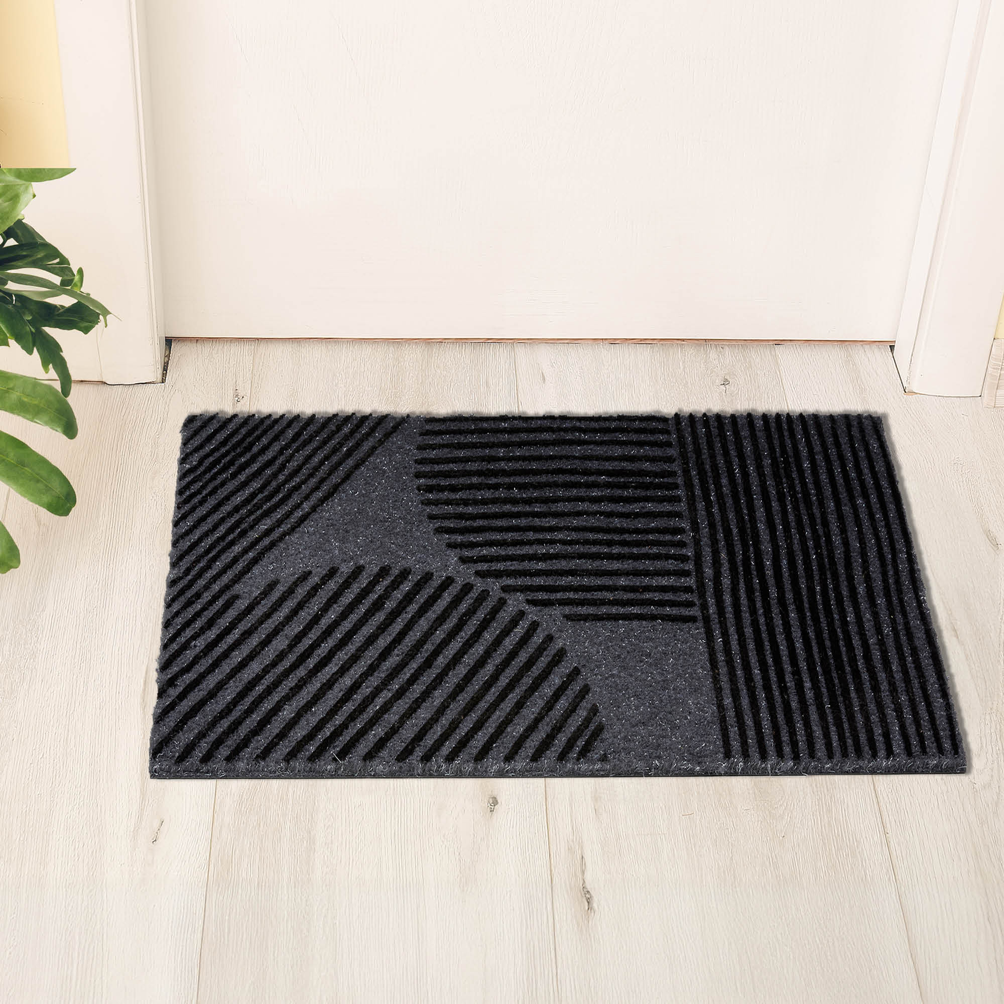 Fußmatte POWER FLOCK – robust & saugfähig