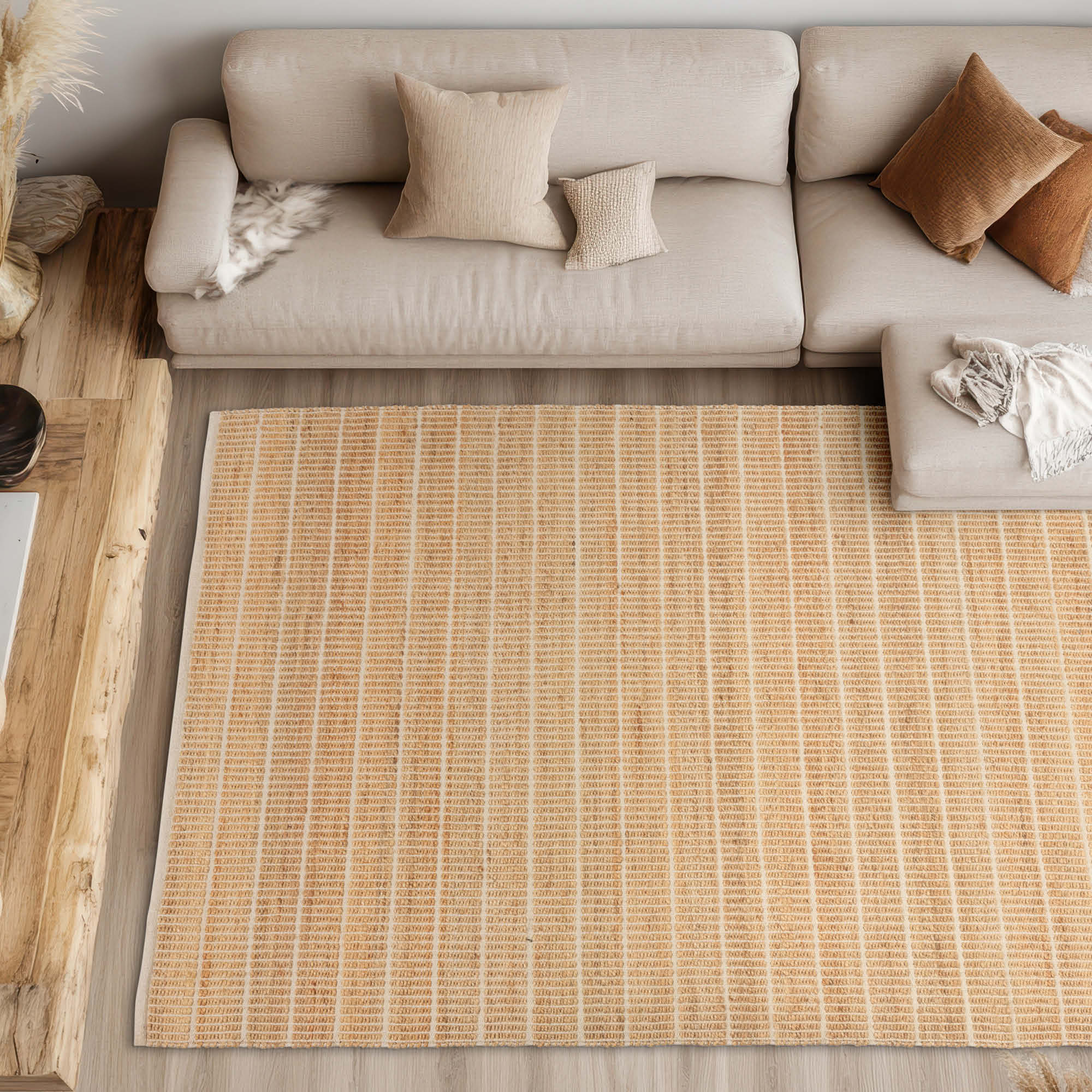 SCHÖNER WOHNEN Teppich NALAYA - handgewebt & langlebig