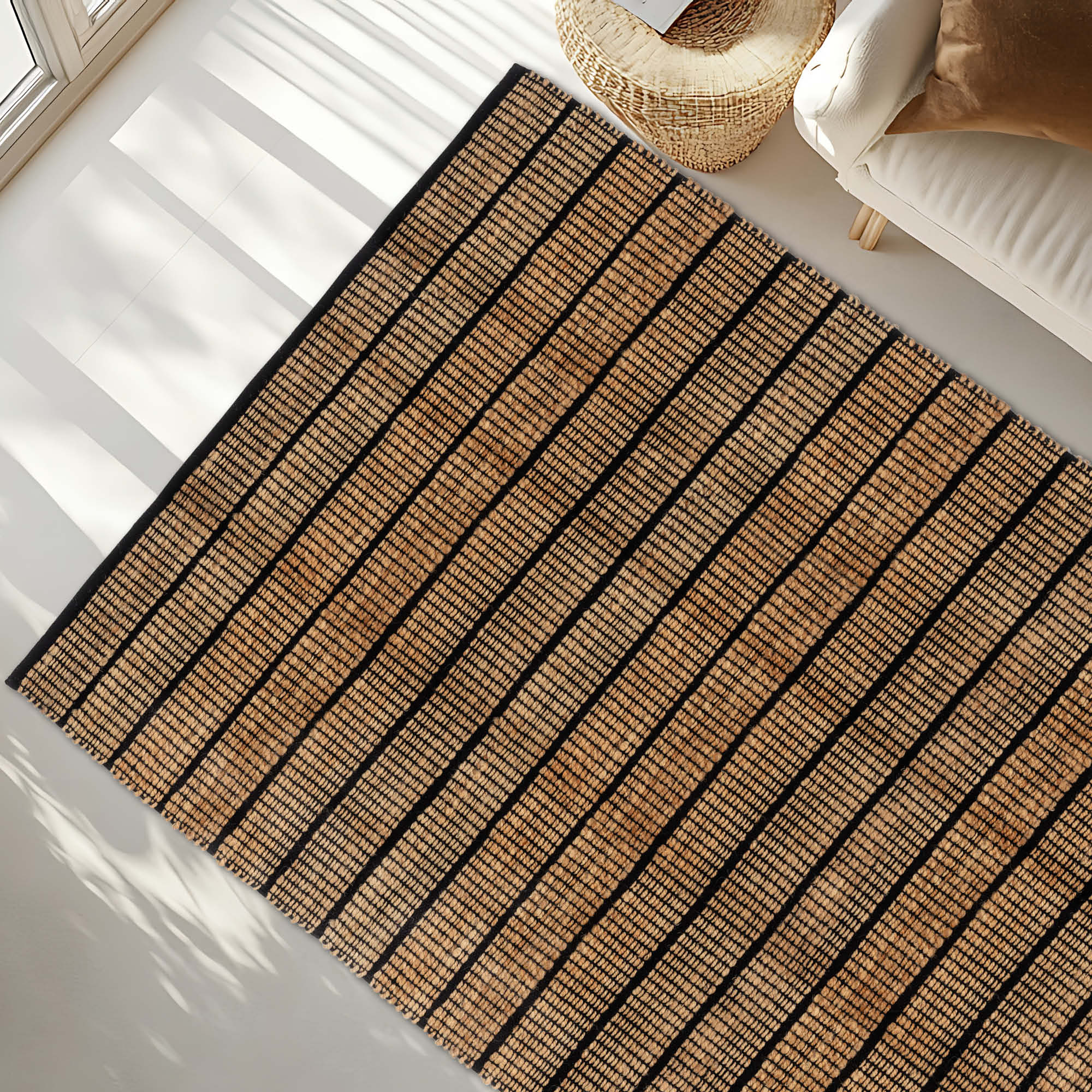 SCHÖNER WOHNEN Teppich NALAYA - handgewebt & langlebig