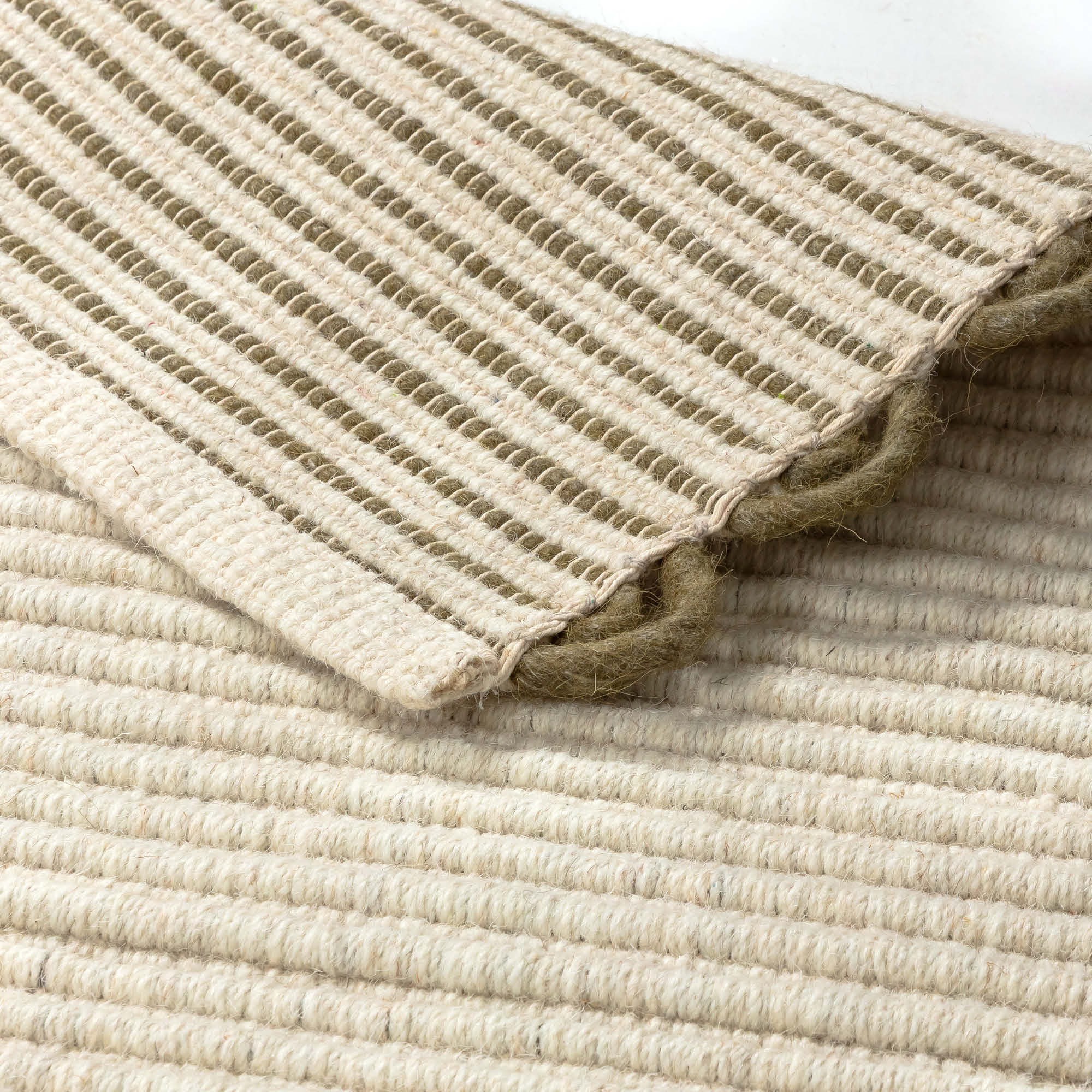 SCHÖNER WOHNEN Teppich OMIRA – Minimalistisch & elegant mit Häkelkante