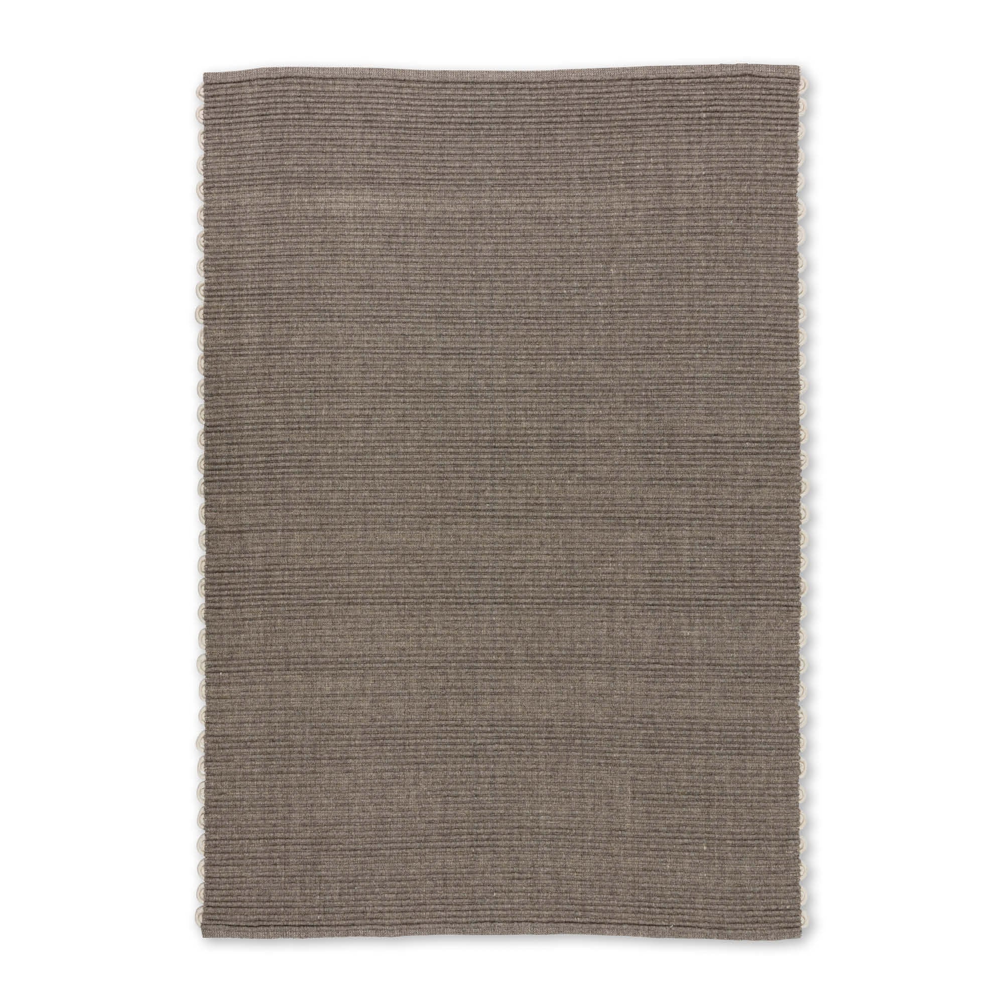 SCHÖNER WOHNEN Teppich OMIRA – Minimalistisch & elegant mit Häkelkante