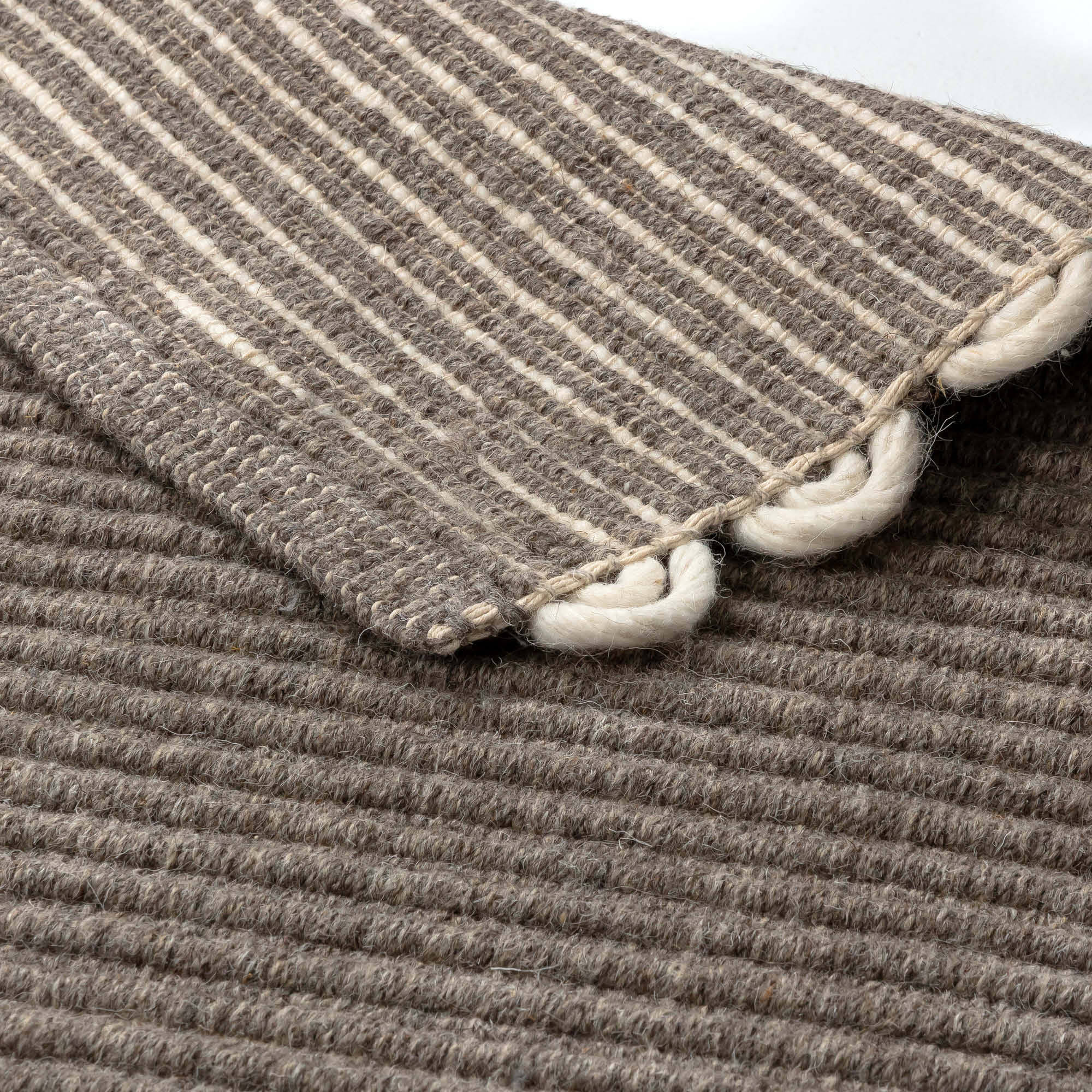 SCHÖNER WOHNEN Teppich OMIRA – Minimalistisch & elegant mit Häkelkante