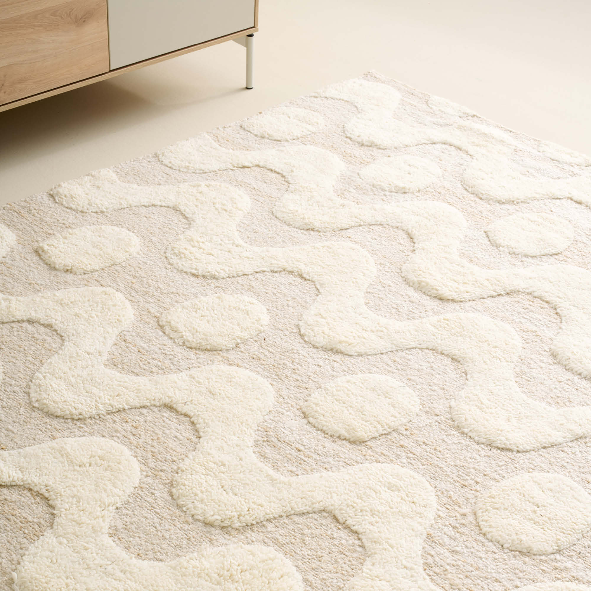 SCHÖNER WOHNEN Teppich MILENA - Handgetufted & natürliche Materialien