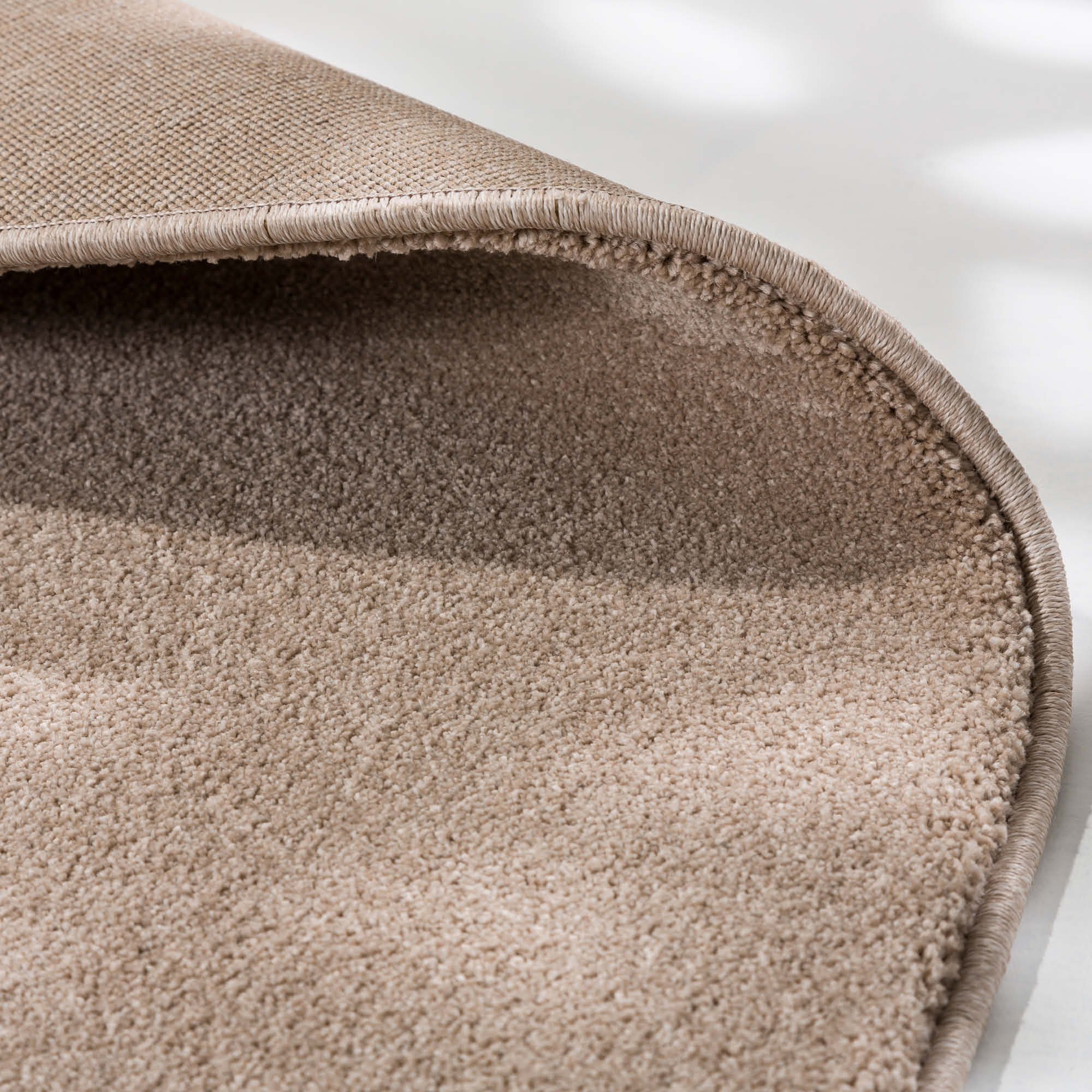 SCHÖNER WOHNEN Teppich PURE rund • pflegeleicht