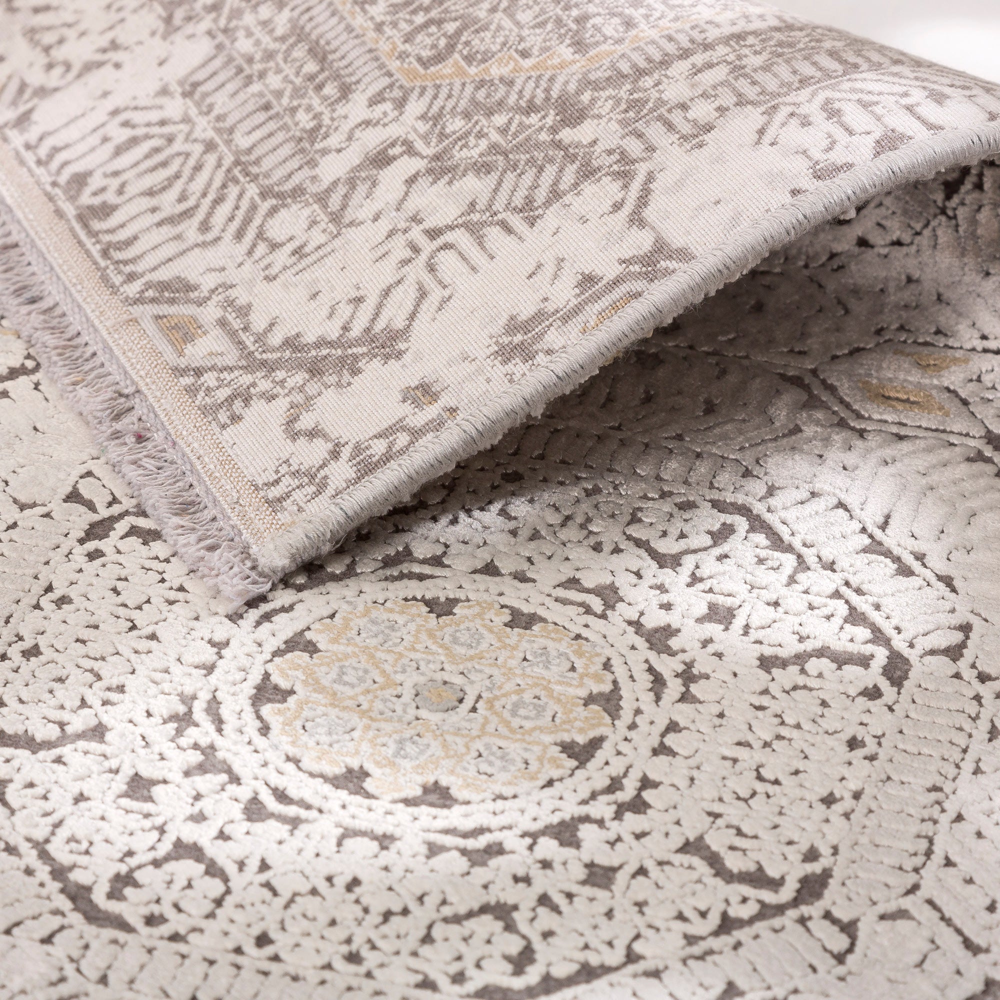 Teppich GRAVINA – Vintage Viskose, eleganter Schimmer