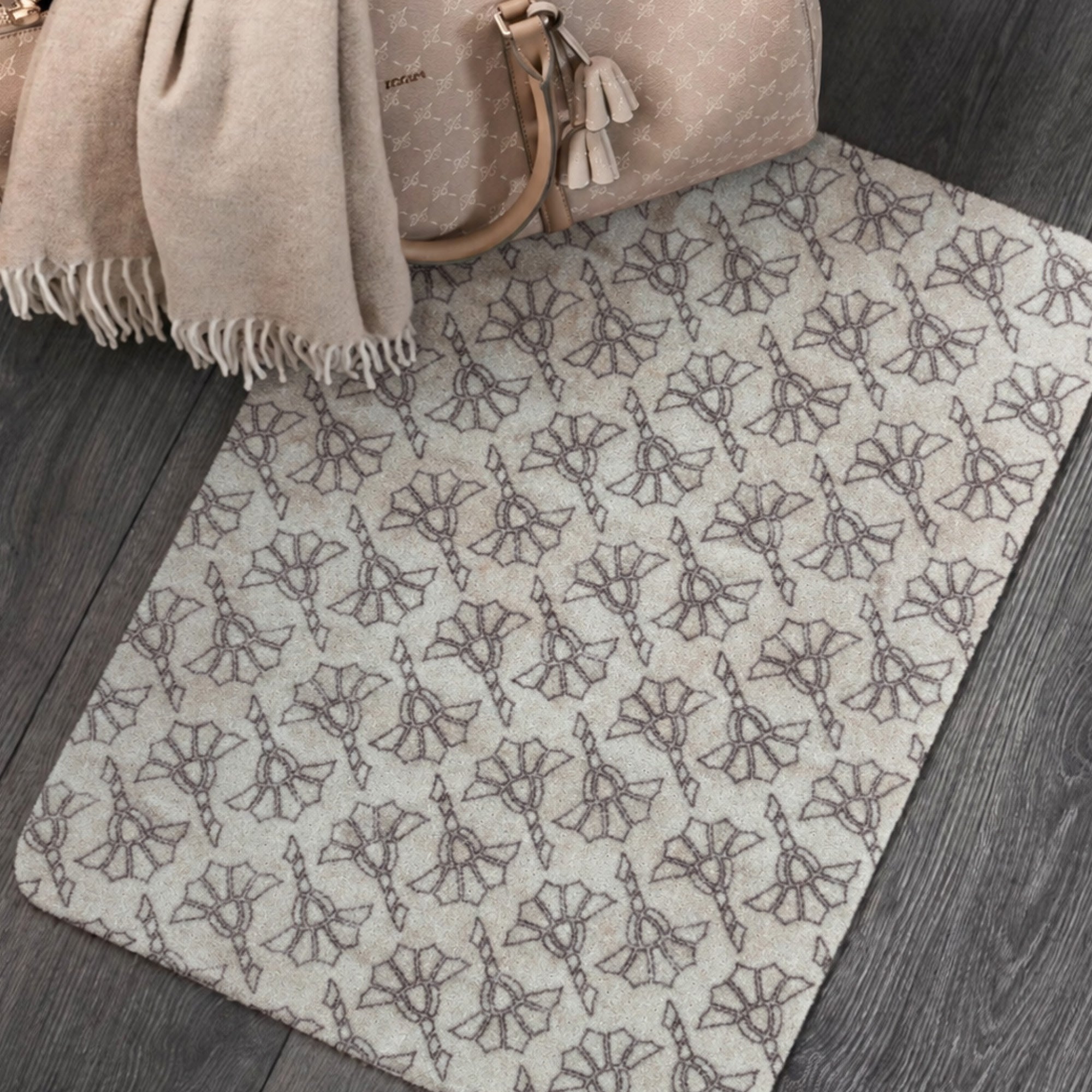 JOOP! WELCOME MATS Studio Cornflower Allover - weich & stilvoll