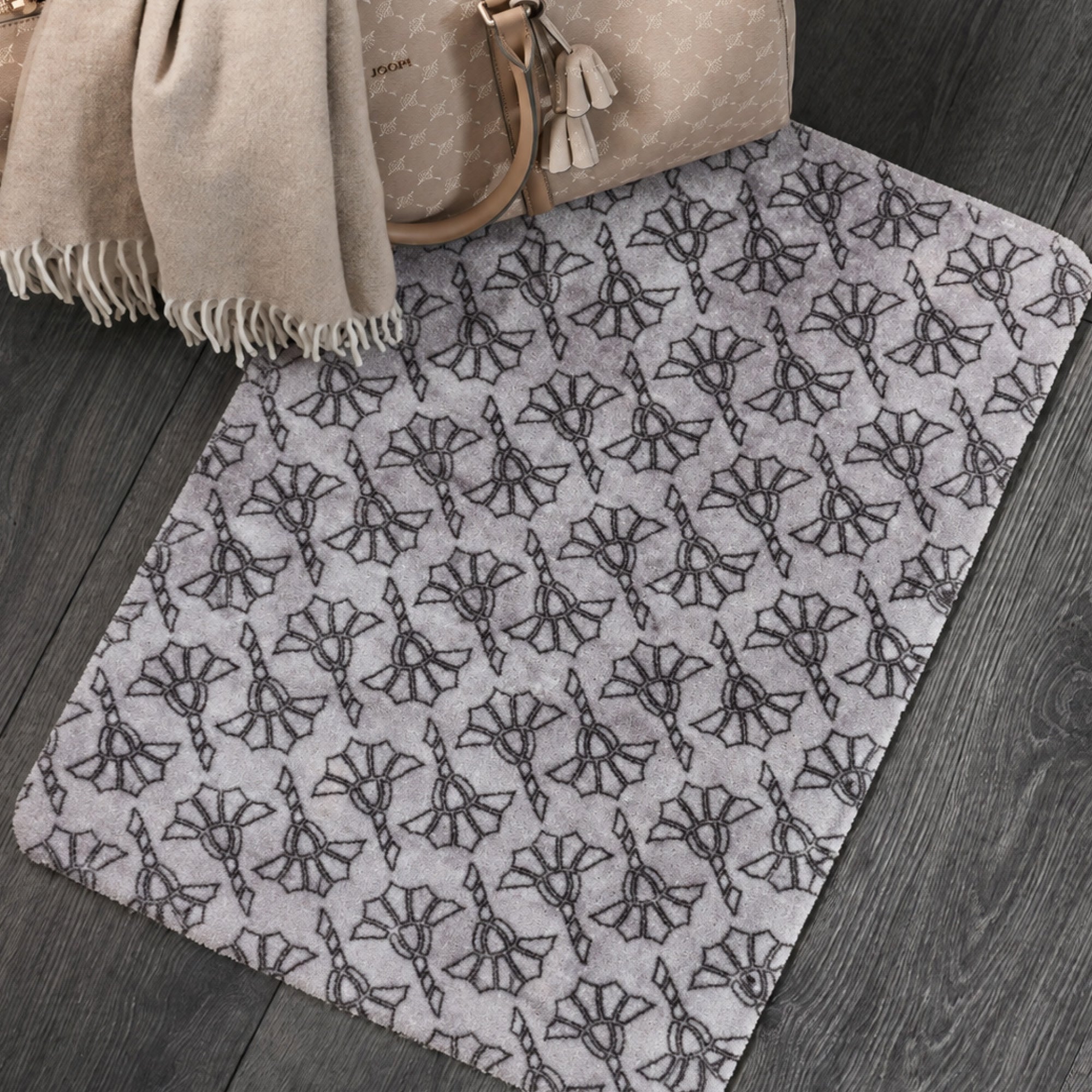 JOOP! WELCOME MATS Studio Cornflower Allover - weich & stilvoll
