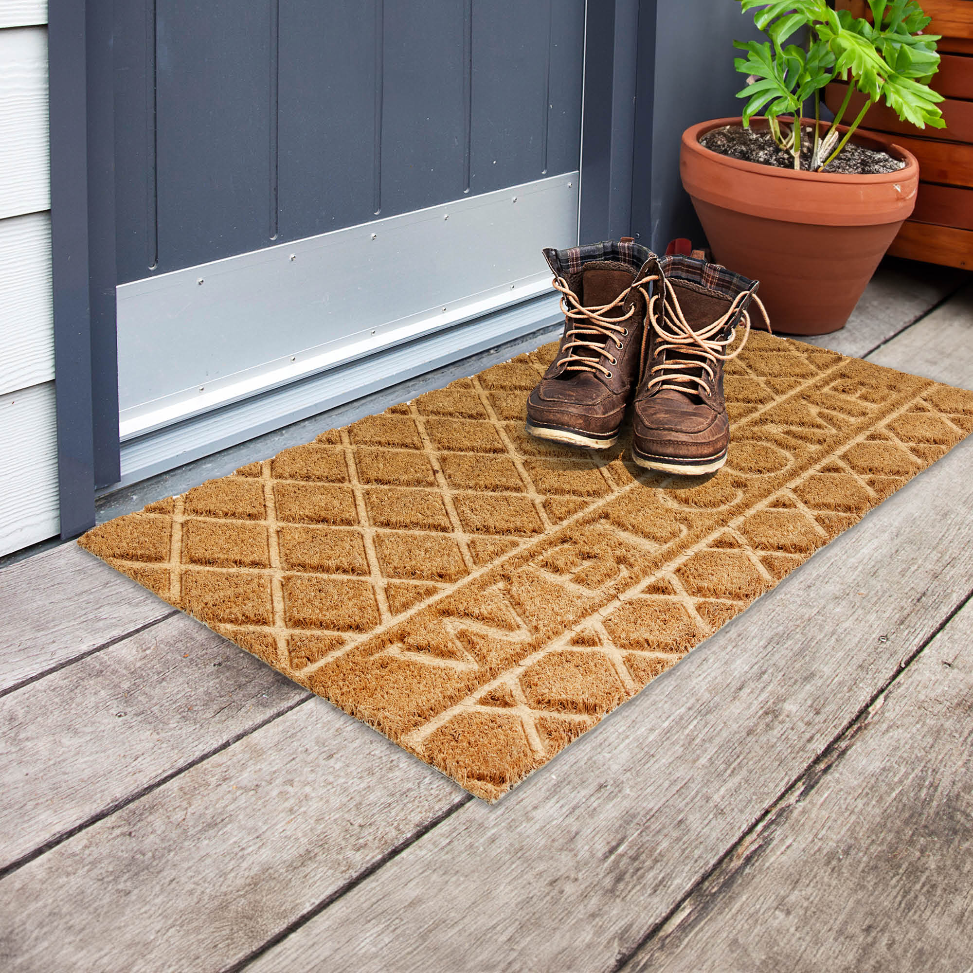 Fußmatte COCO SHAPE – 100% Natur, rutschhemmend