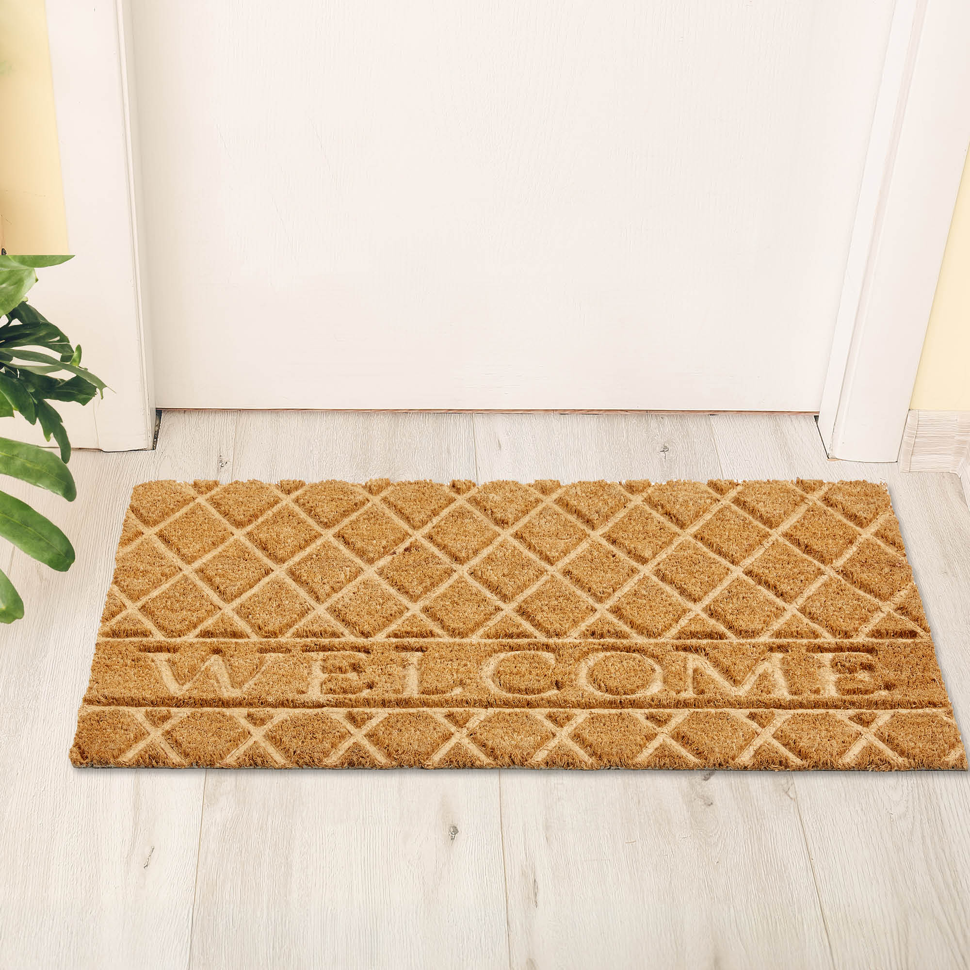 Fußmatte COCO SHAPE – 100% Natur, rutschhemmend