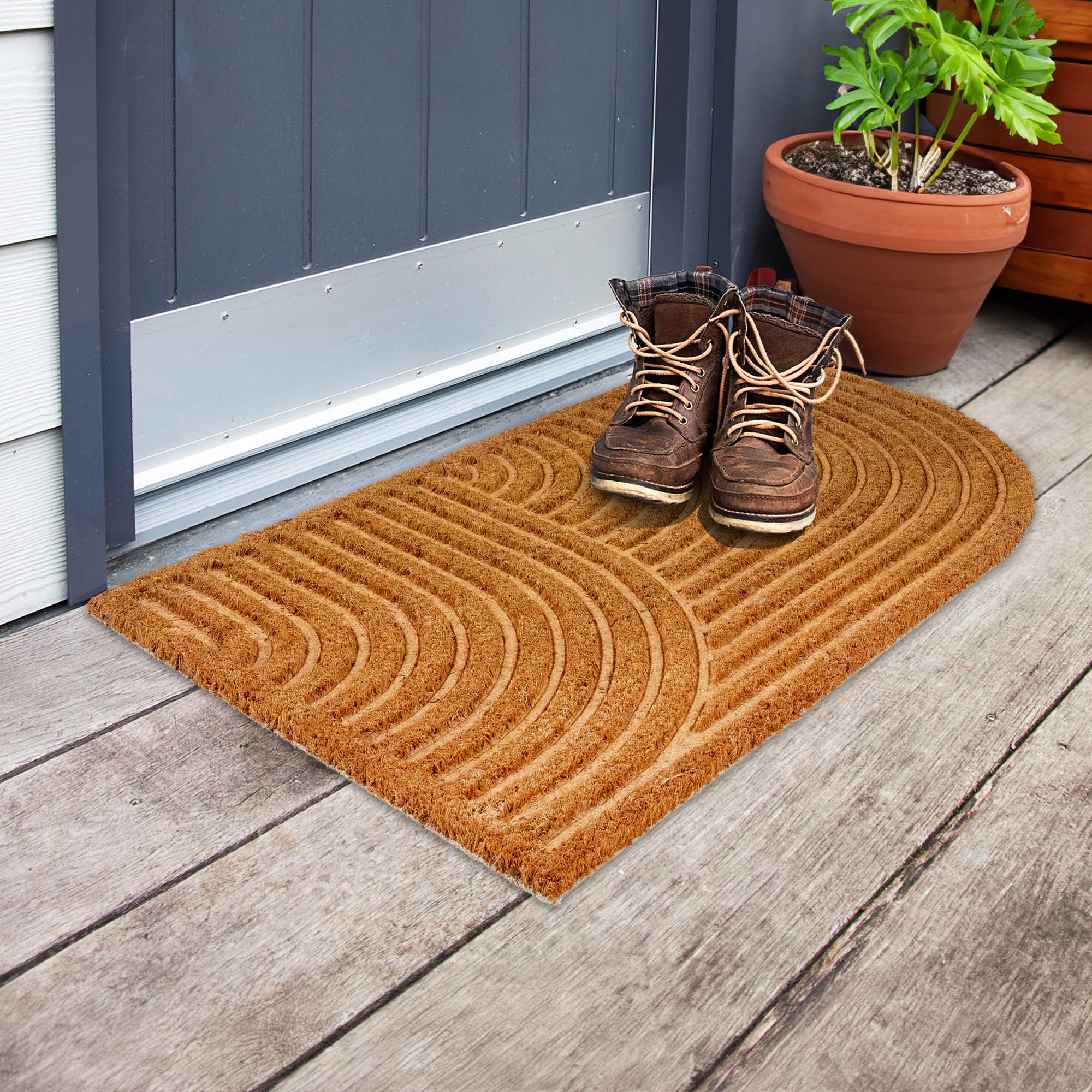 Fußmatte COCO SHAPE – 100% Natur, rutschhemmend