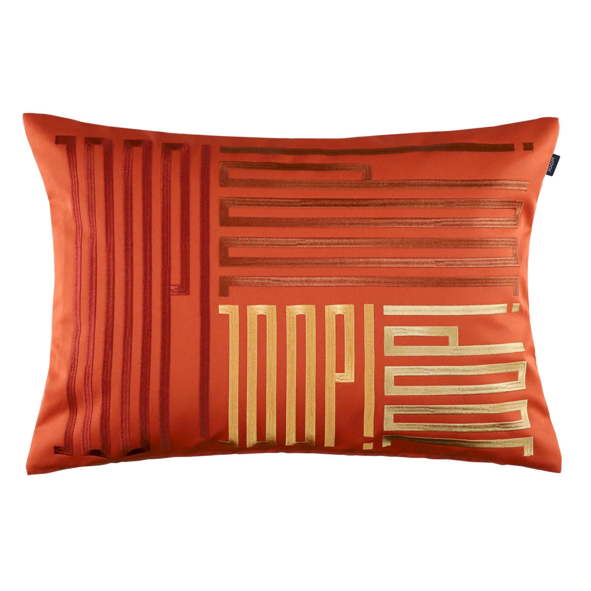 JOOP! Zierkissenhülle mit Stickerei, edles Design, 100% Polyester