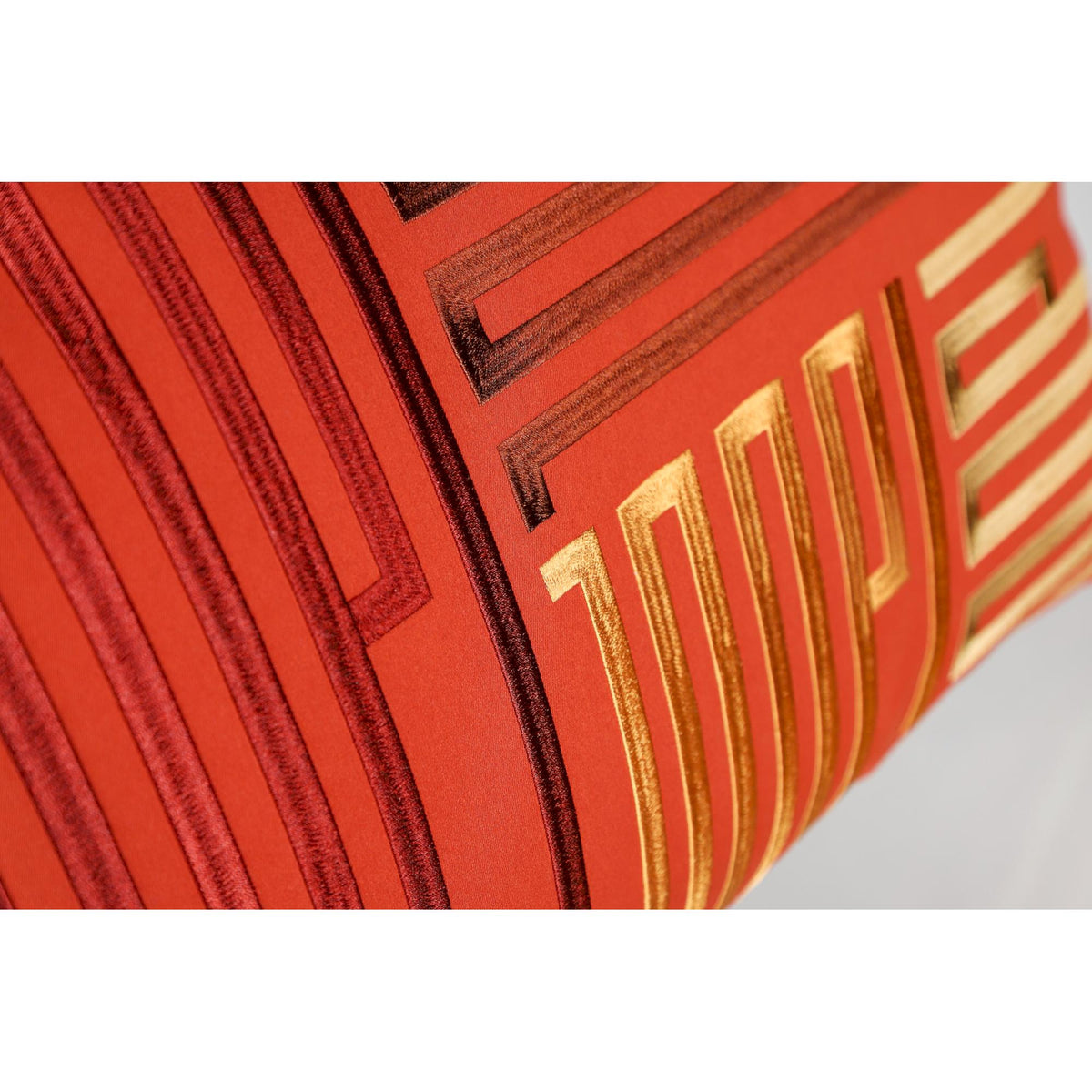 JOOP! Zierkissenhülle mit Stickerei, edles Design, 100% Polyester