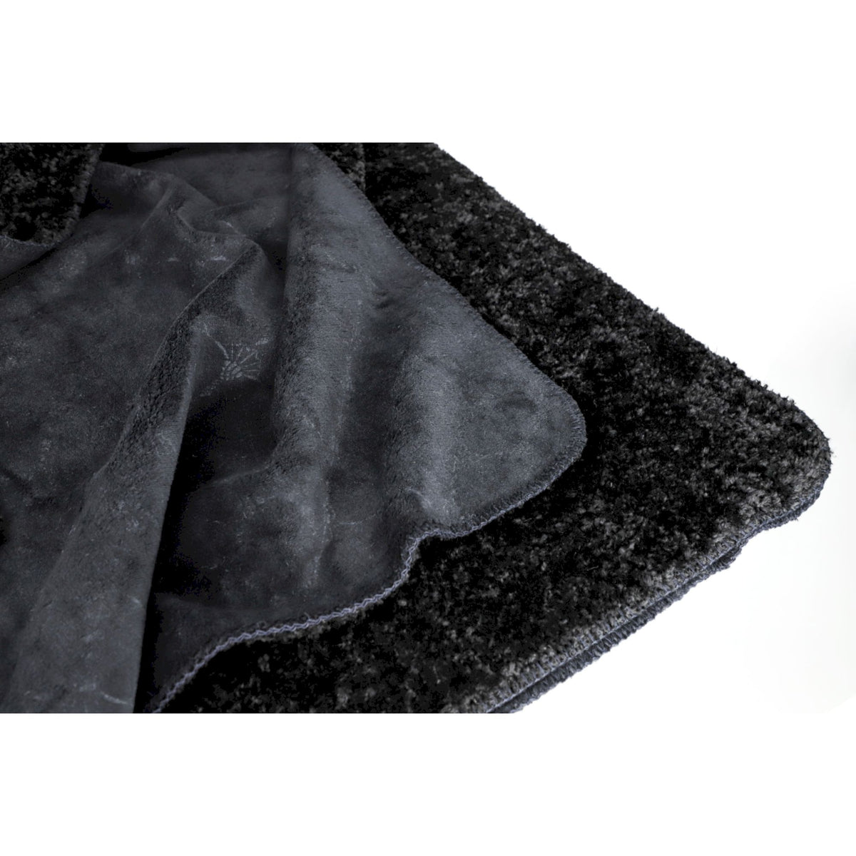 JOOP! Kuscheldecke CURLY 140x200 cm – Teddy & Fleece, Kornblume