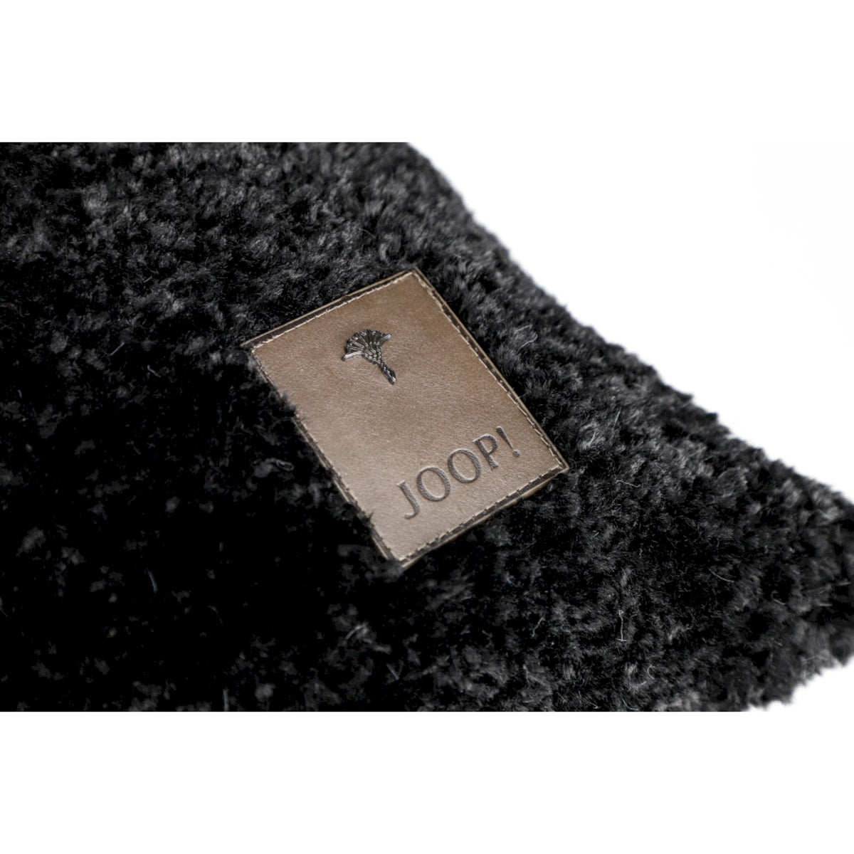 JOOP! Kissenhülle CURLY 50x50 cm – Teddy & Fleece