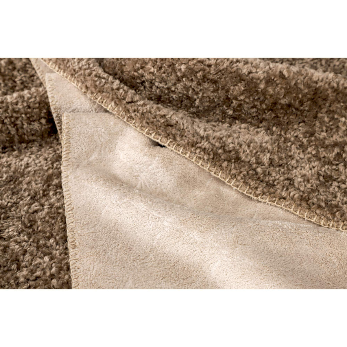 JOOP! Kuscheldecke CURLY 140x200 cm – Teddy & Fleece, Kornblume