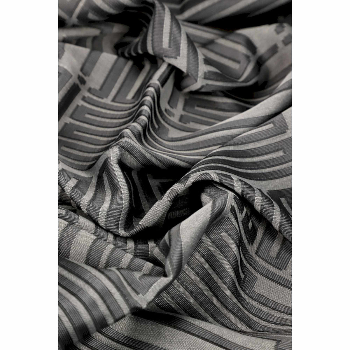 JOOP! Ösenvorhang FINE BARS 140x250 cm – blickdicht, Schriftzug