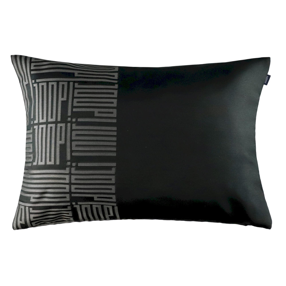 JOOP! Zierkissenhülle – Edles Design mit gewebtem Logo, 100% Polyester