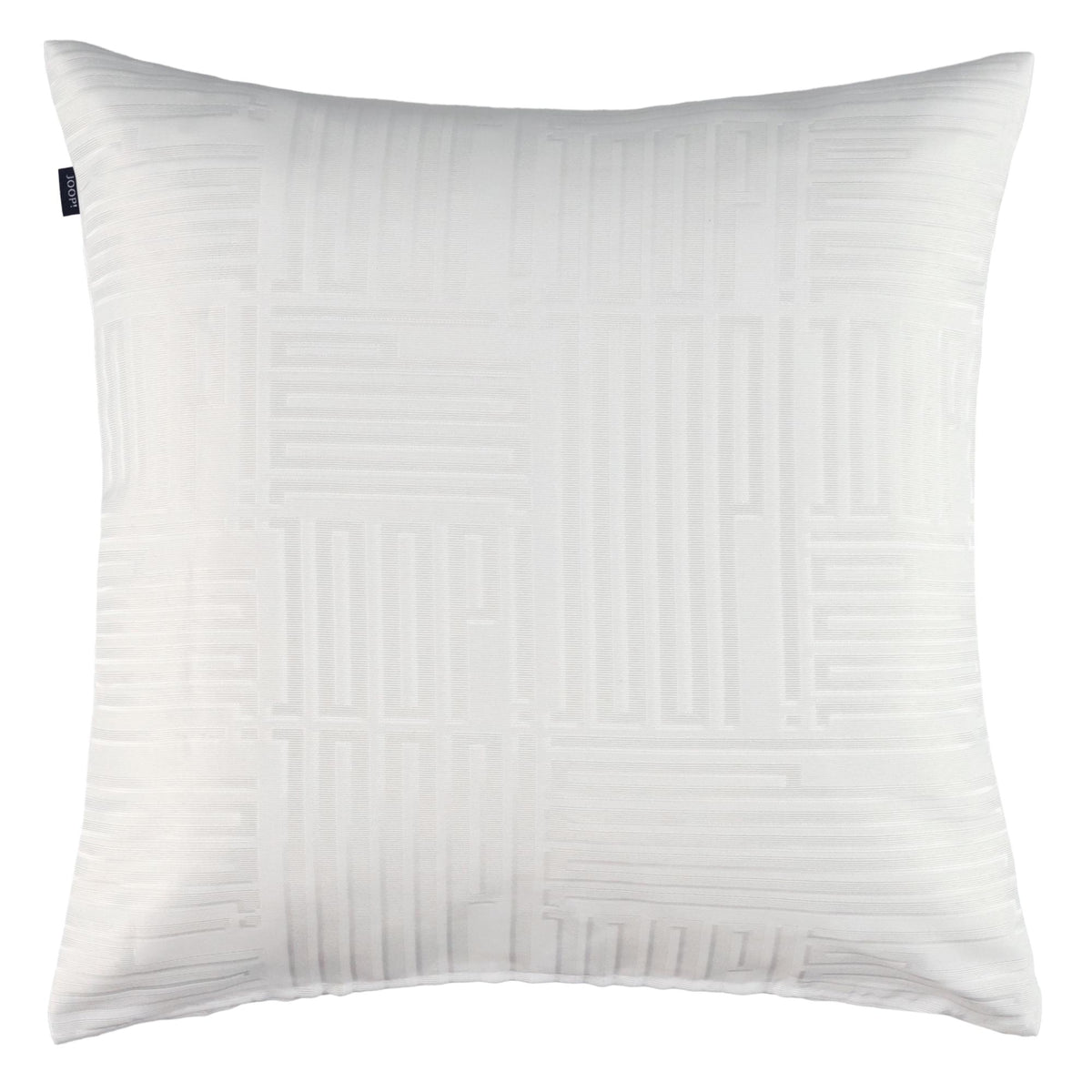 JOOP! Zierkissenhülle – Edles Design mit gewebtem Logo, 100% Polyester
