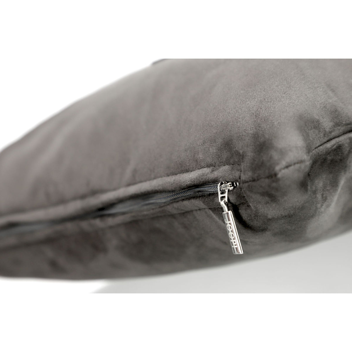 JOOP! Zierkissenhülle Label mit gesticktem Logo aus 100% Polyester