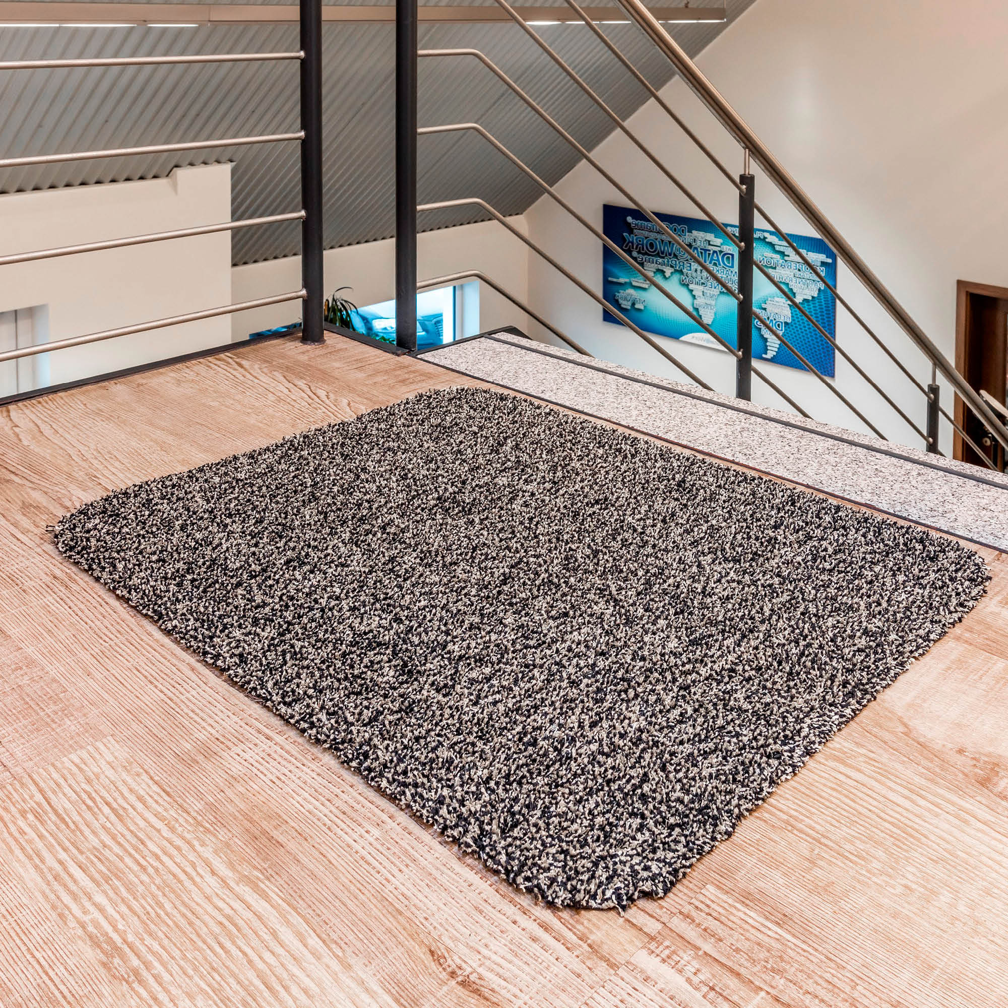 Fußmatte ENTRA SAUGSTARK 2er Set – Baumwolle, waschbar