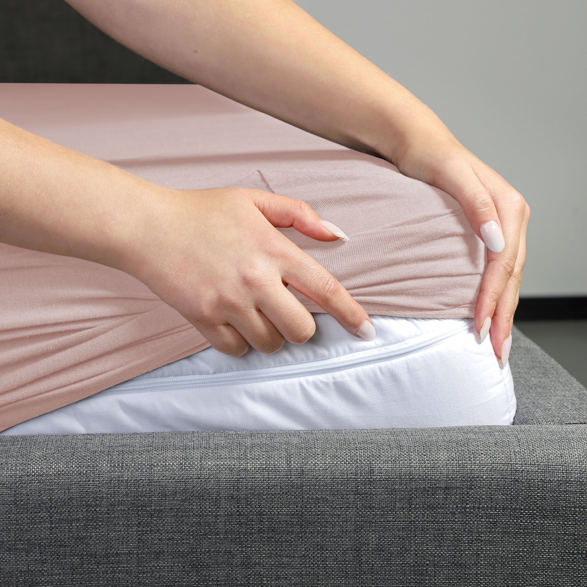 SCHÖNER WOHNEN Spannbettlaken, Spannbetttuch, 100x200cm, 150x200cm, 200x200cm, Jersey-Elasthan