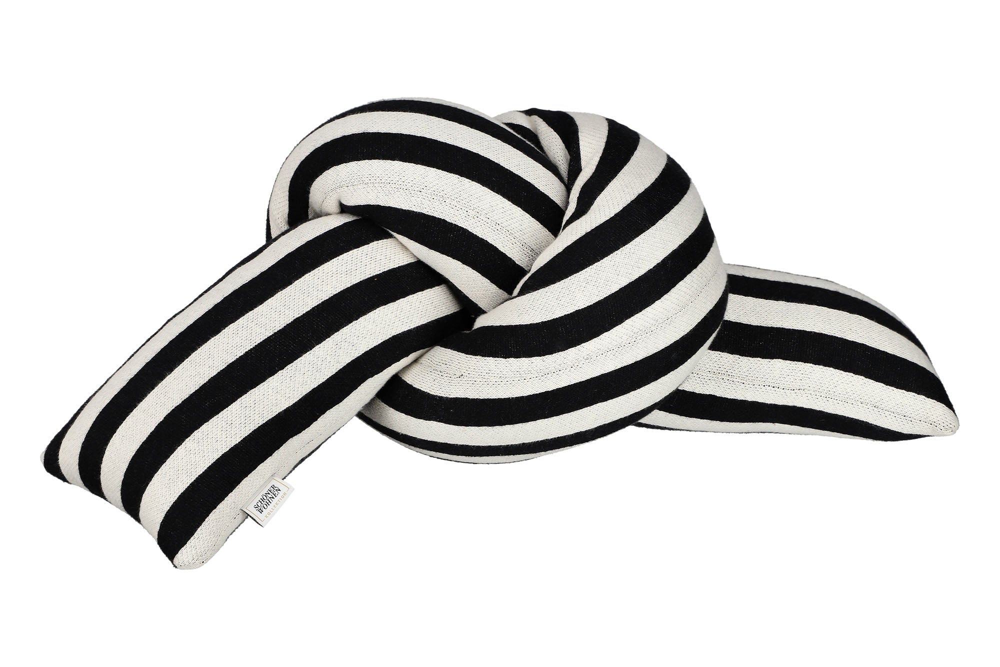 Schöner Wohnen Knotenkissen – Strickkissen im modernen Design – Stilvoller Blickfang für Sofa & Bett