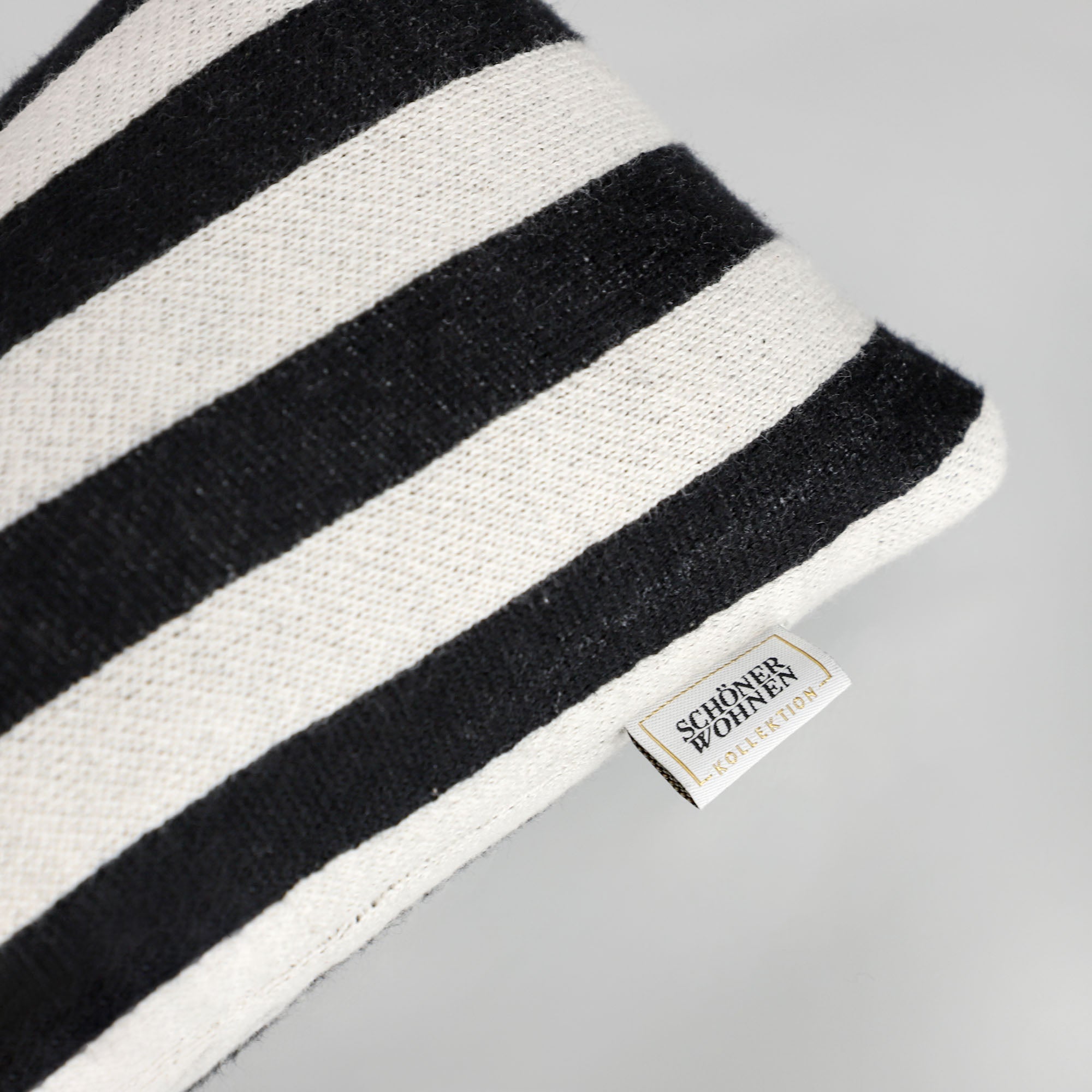 Schöner Wohnen Knotenkissen – Strickkissen im modernen Design – Stilvoller Blickfang für Sofa & Bett