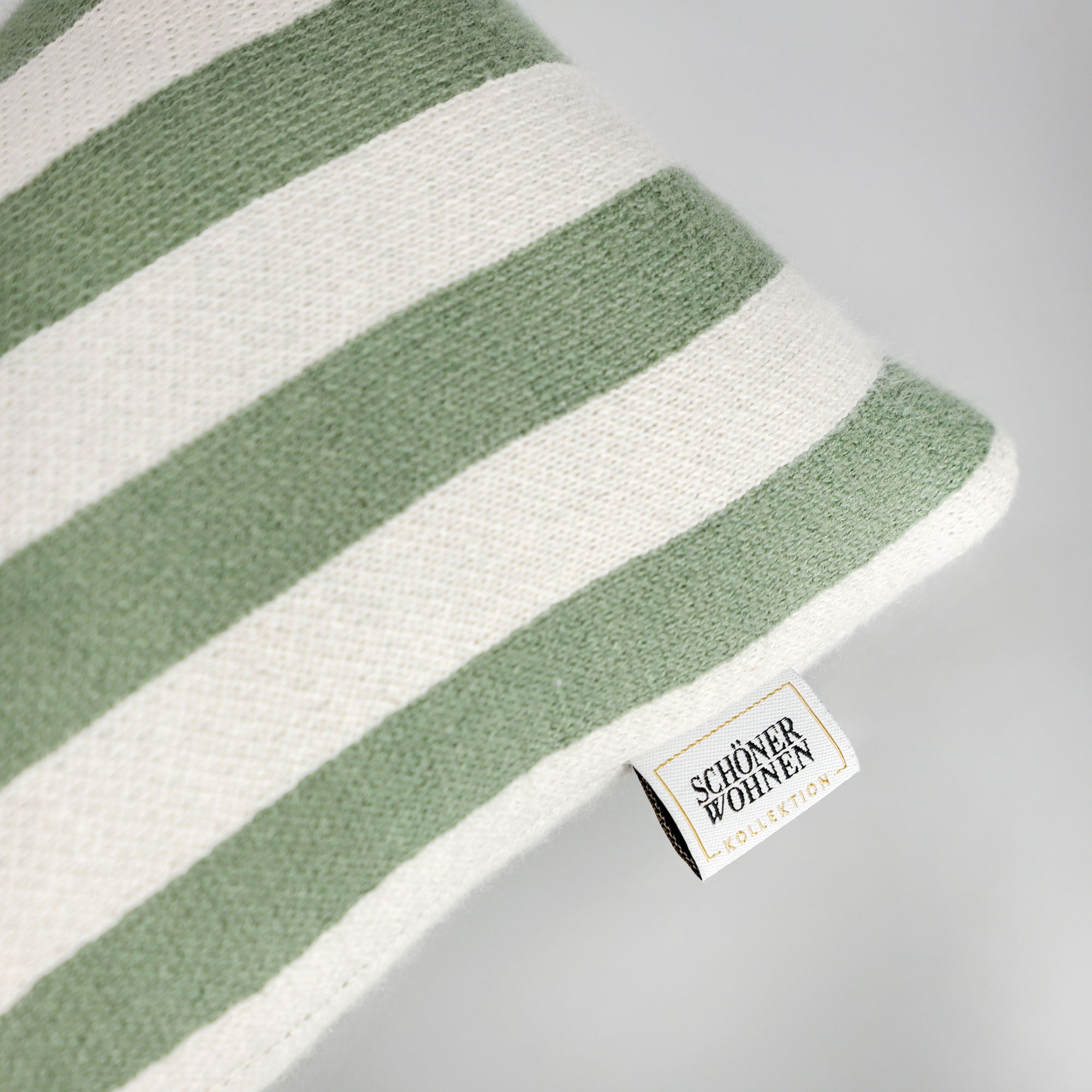 Schöner Wohnen Knotenkissen – Strickkissen im modernen Design – Stilvoller Blickfang für Sofa & Bett