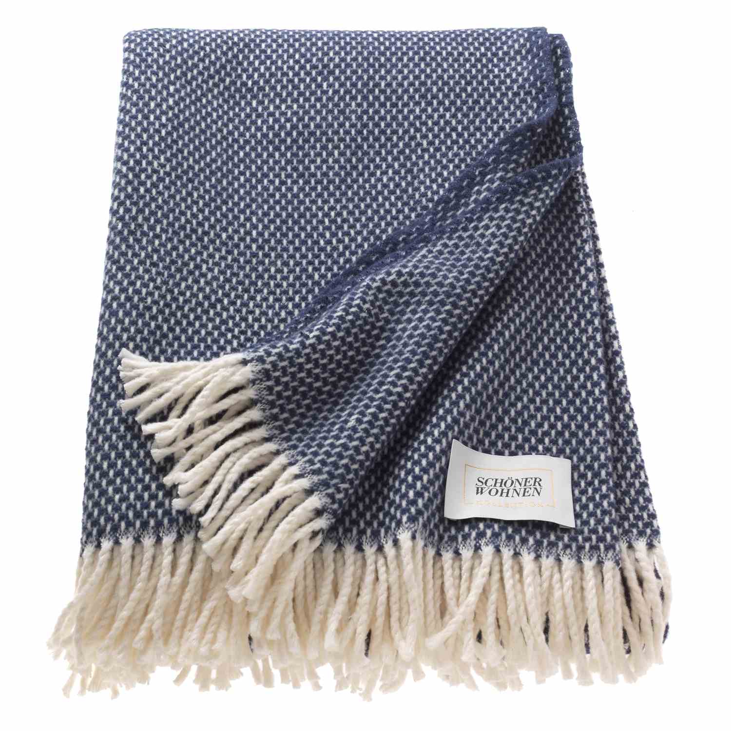 Schöner Wohnen Zen Plaid Tagesdecke • 140 x 200 cm • Produziert in Spanien