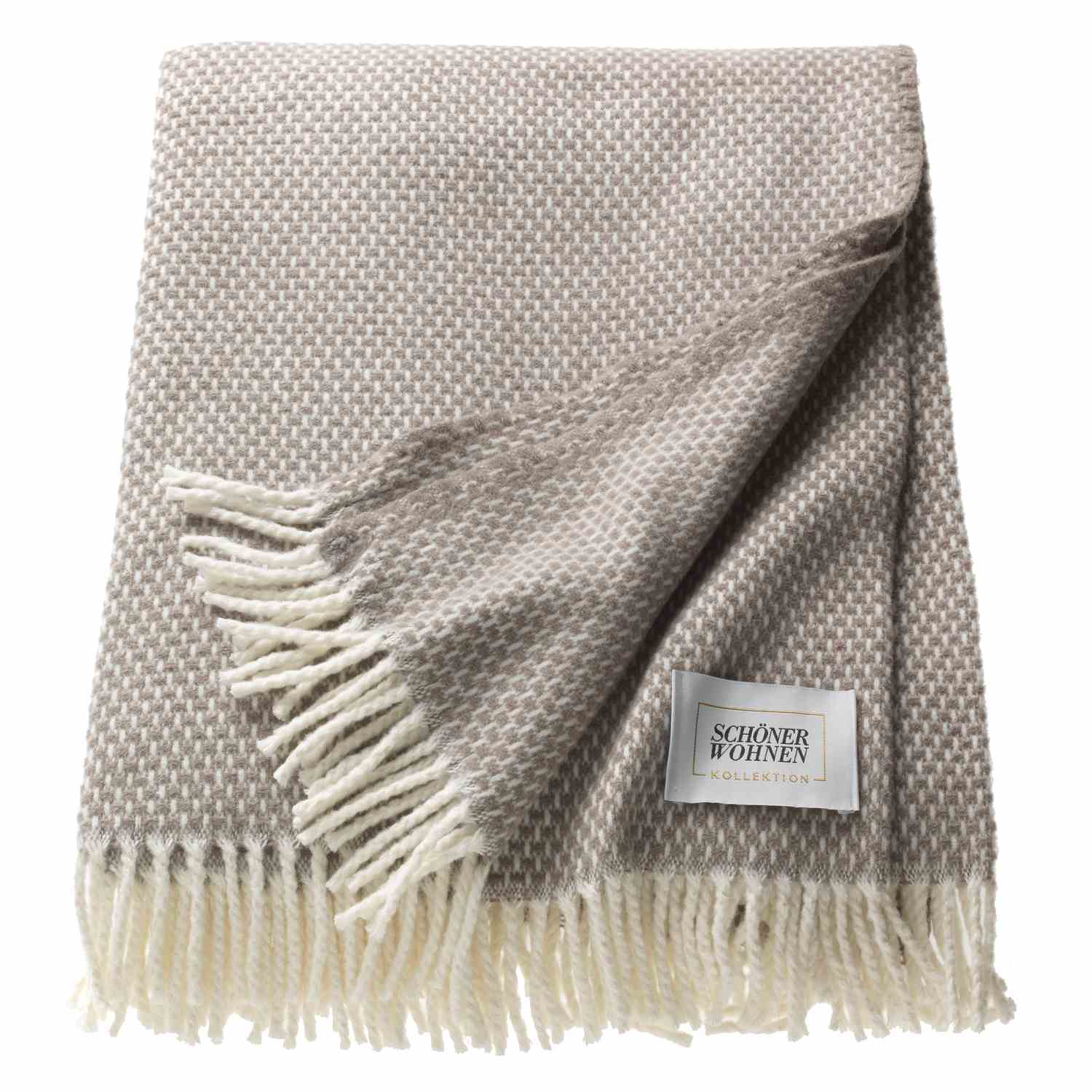 Schöner Wohnen Zen Plaid Tagesdecke • 140 x 200 cm • Produziert in Spanien