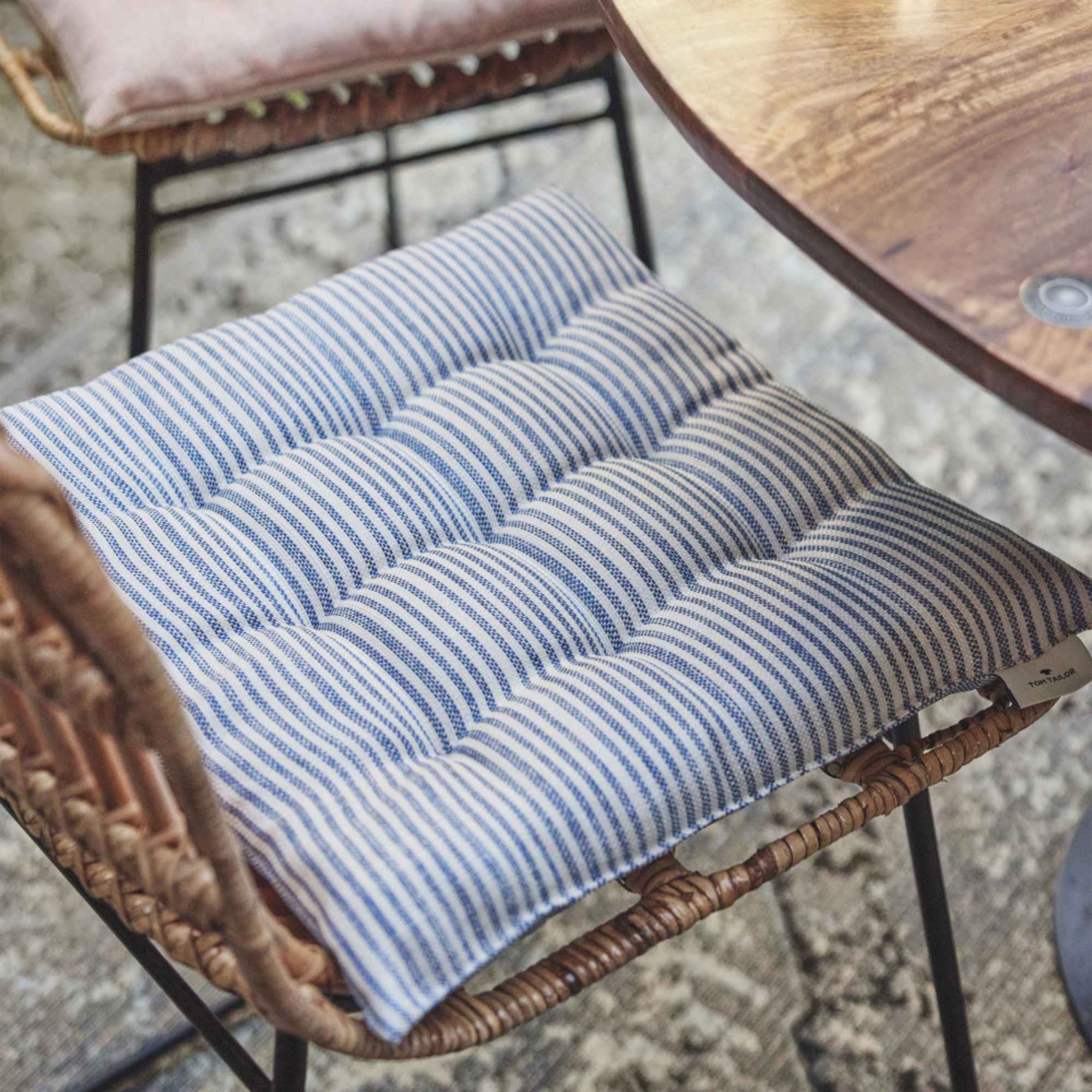 Sitzkissen Fresh Stripe im 2er Set