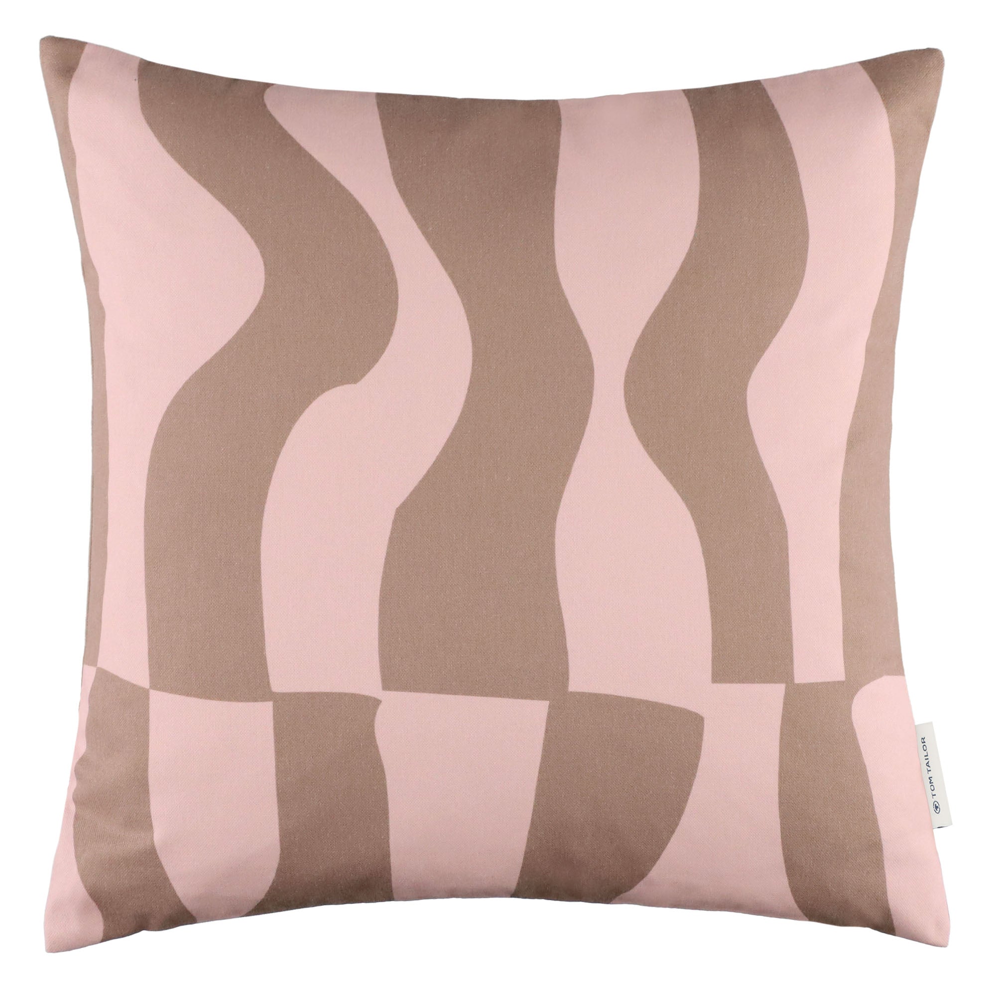 Tom Tailor Zierkissenhülle gewebt – Fröhliche Sommermotive, Streifen & maritime Prints, dekorative Stickereien, pflegeleichter Materialmix