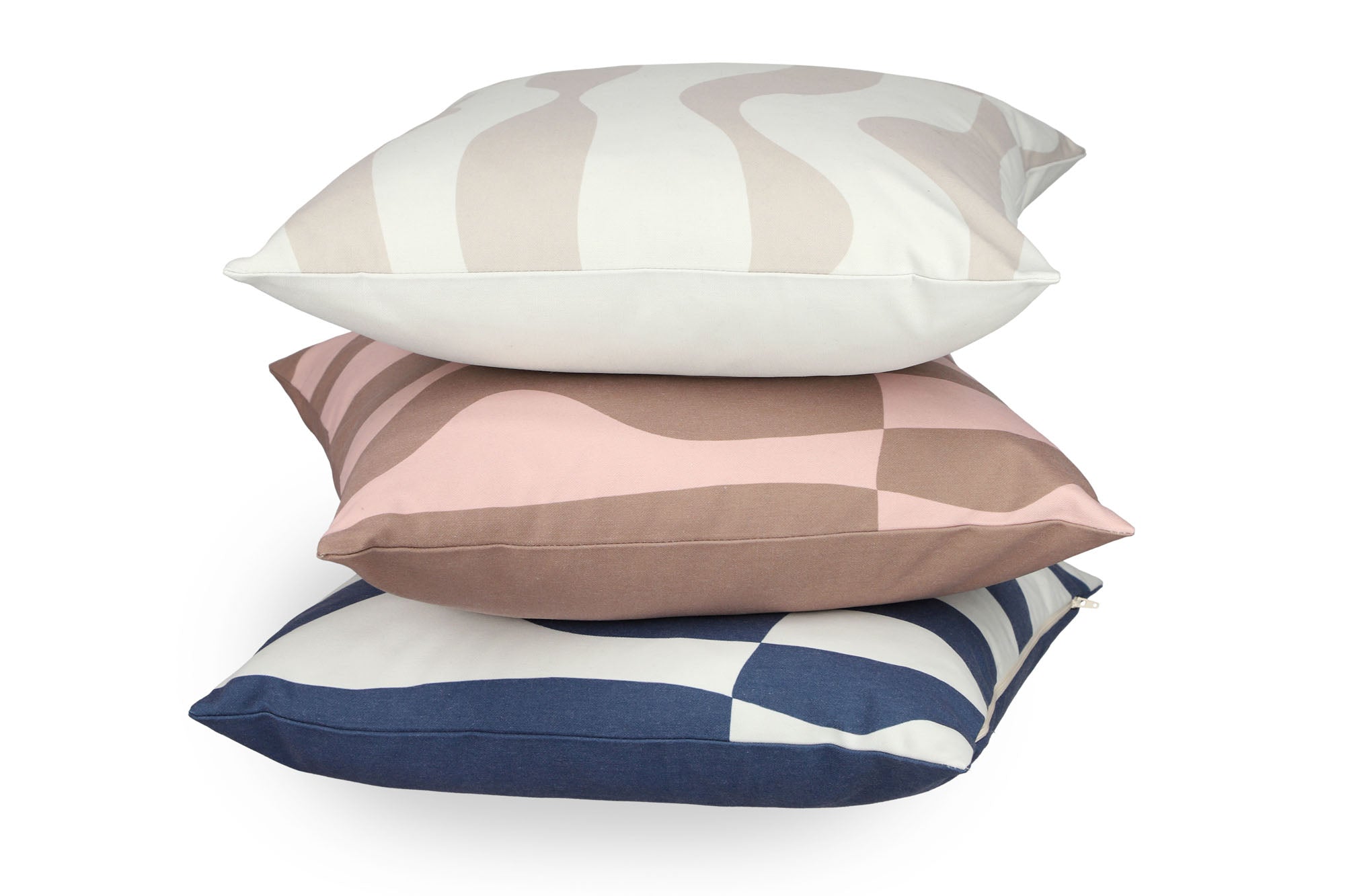 Tom Tailor Zierkissenhülle gewebt – Fröhliche Sommermotive, Streifen & maritime Prints, dekorative Stickereien, pflegeleichter Materialmix