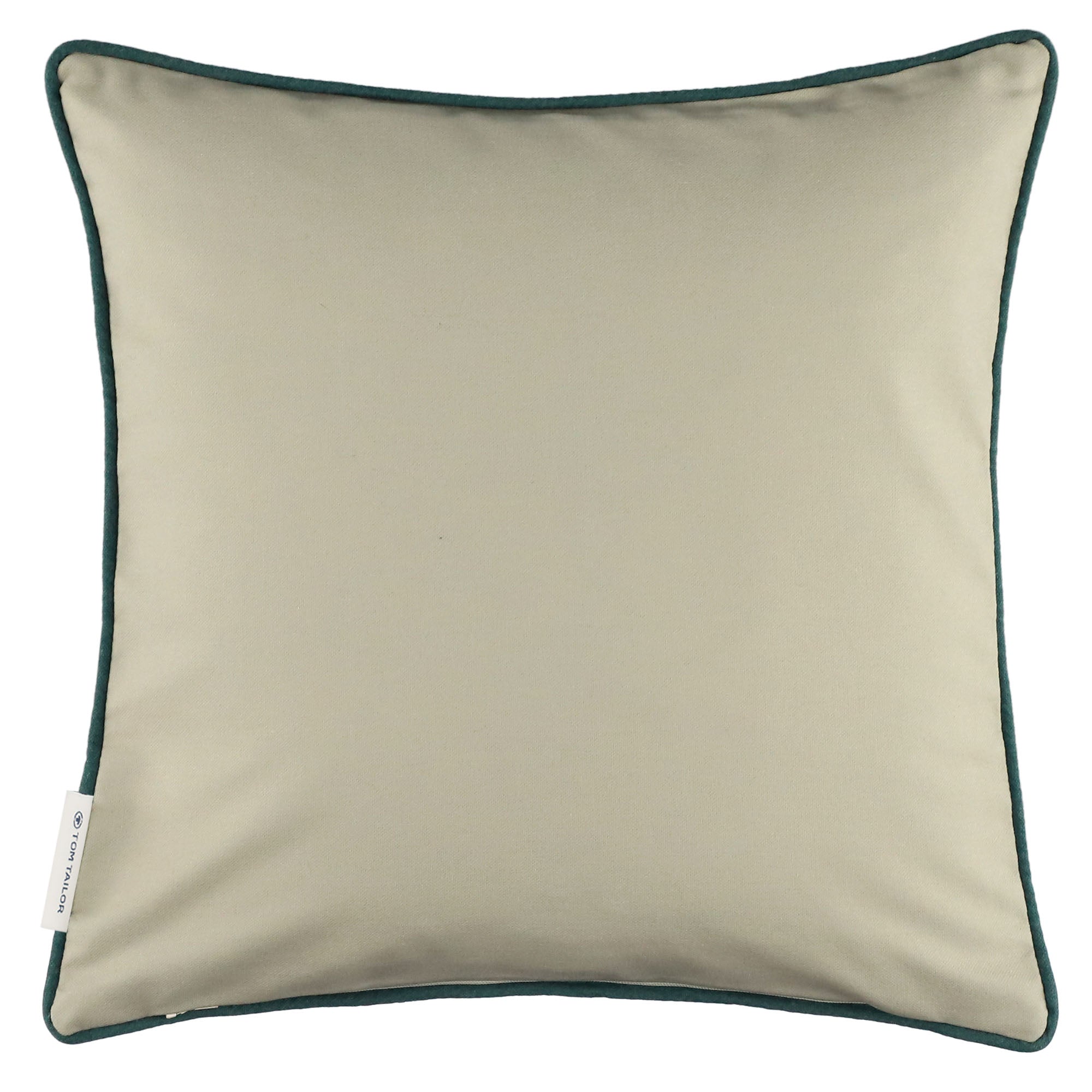 Tom Tailor Zierkissenhülle gewebt – Fröhliche Sommermotive, Streifen & maritime Prints, dekorative Stickereien, pflegeleichter Materialmix