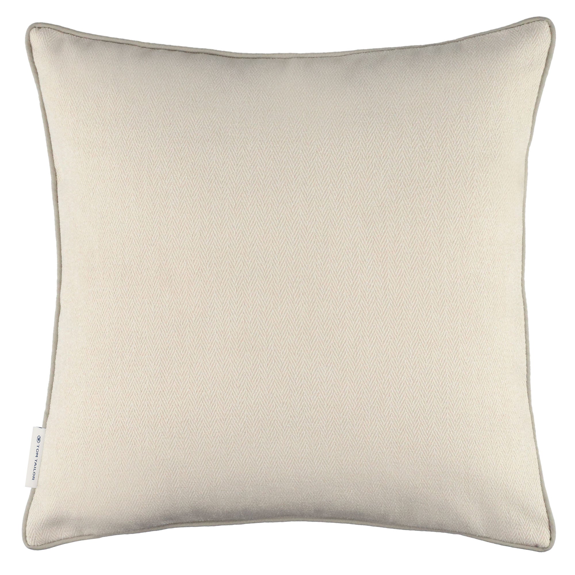 Tom Tailor Zierkissenhülle gewebt – Fröhliche Sommermotive, Streifen & maritime Prints, dekorative Stickereien, pflegeleichter Materialmix