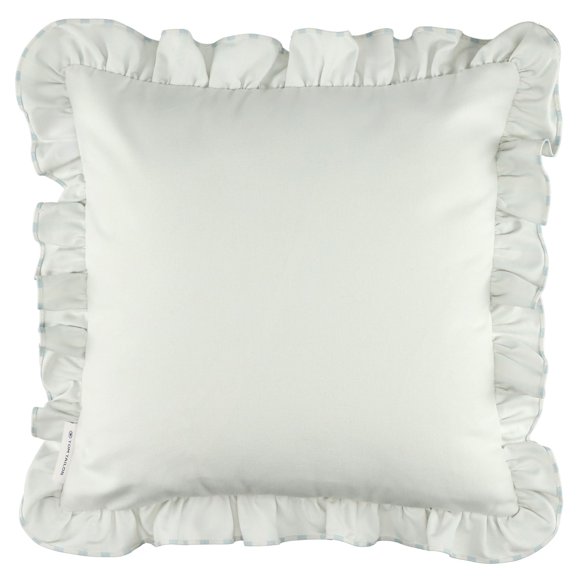 Tom Tailor Zierkissenhülle gewebt – Fröhliche Sommermotive, Streifen & maritime Prints, dekorative Stickereien, pflegeleichter Materialmix