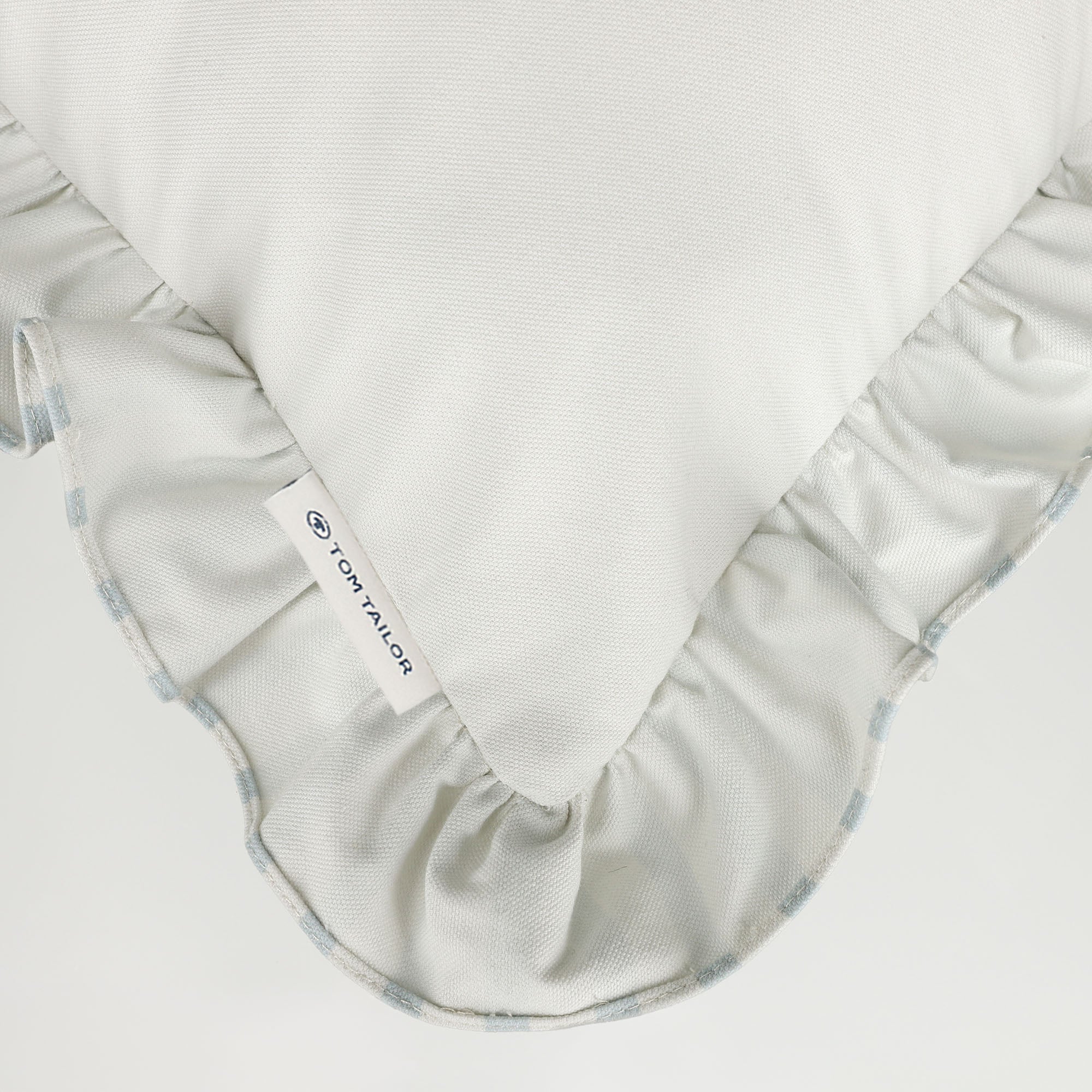 Tom Tailor Zierkissenhülle gewebt – Fröhliche Sommermotive, Streifen & maritime Prints, dekorative Stickereien, pflegeleichter Materialmix